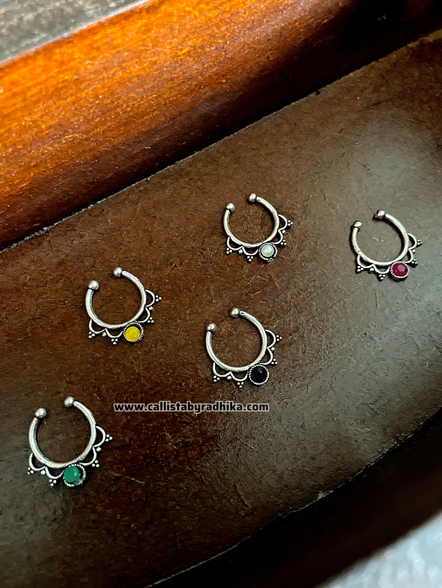 Silver Replica Septum Nosepin
