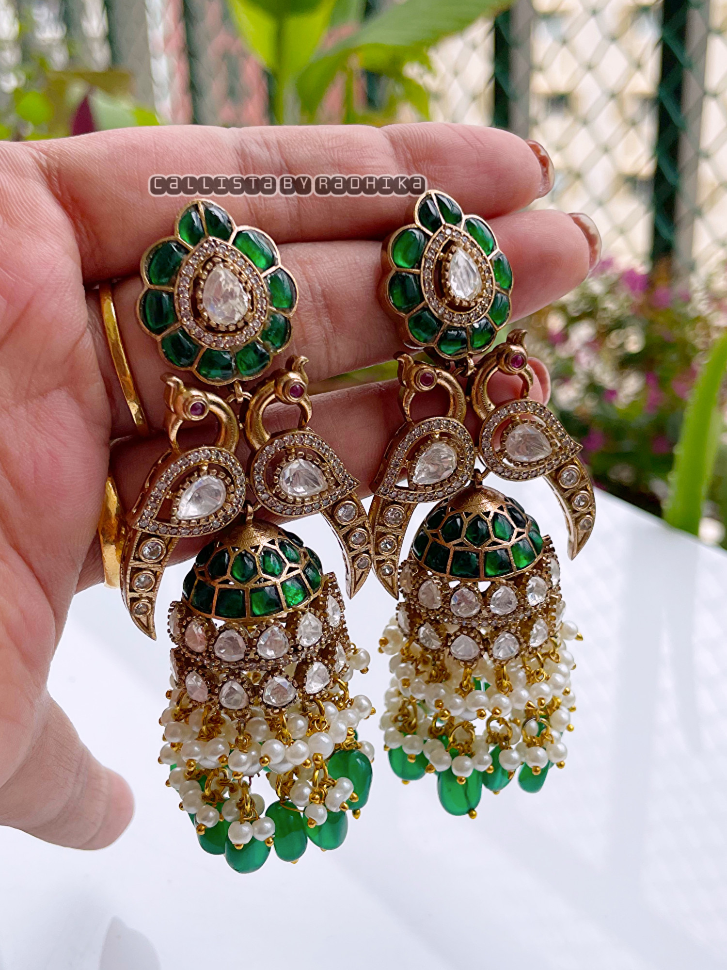 Jadau Kundan Earrings (JDE-058)