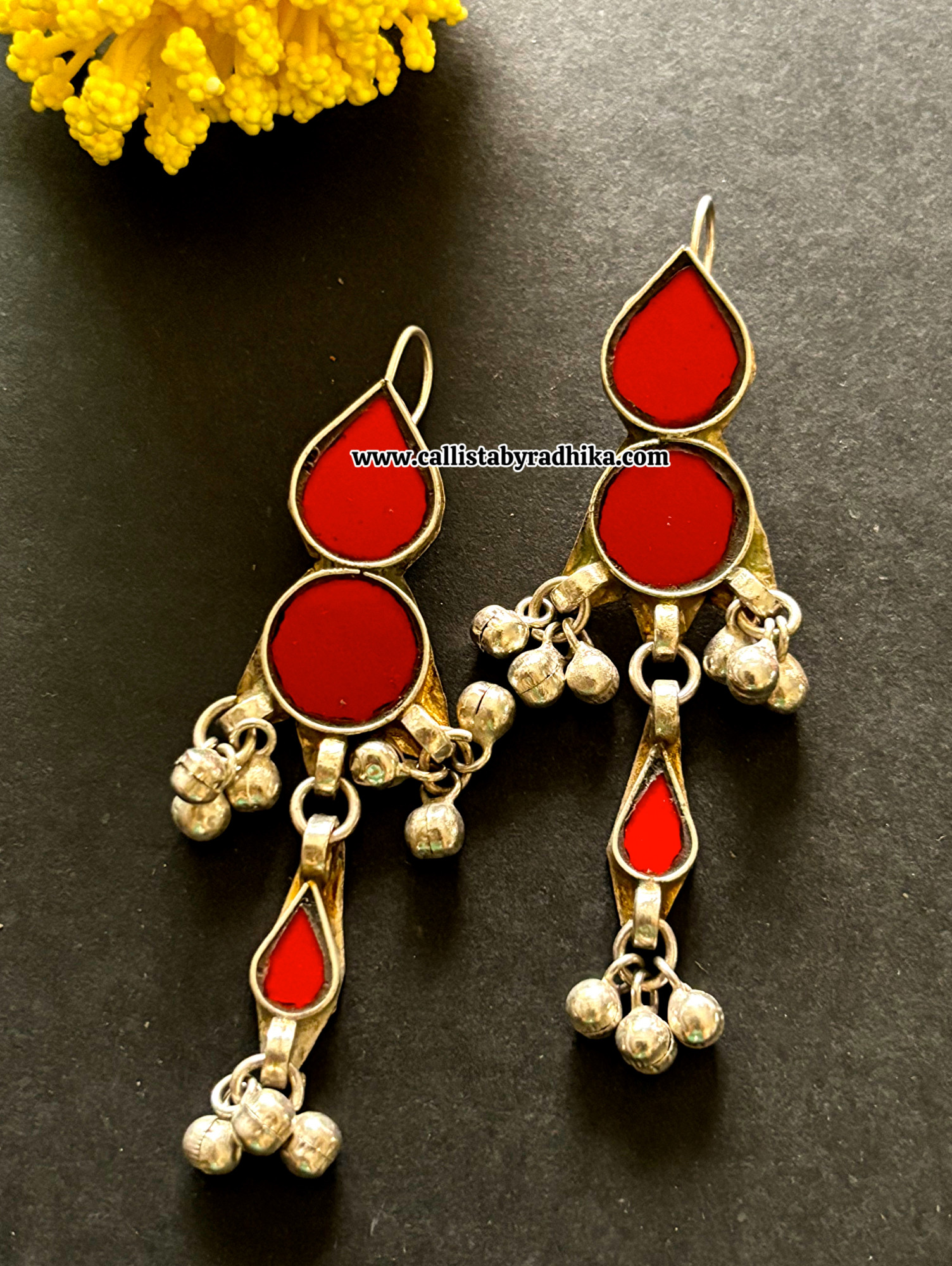 Real Glass Earrings