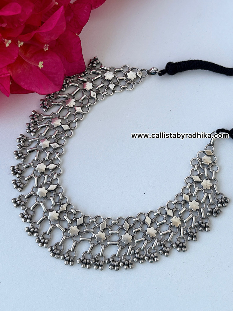 Image of Silver Replica Neckpiece