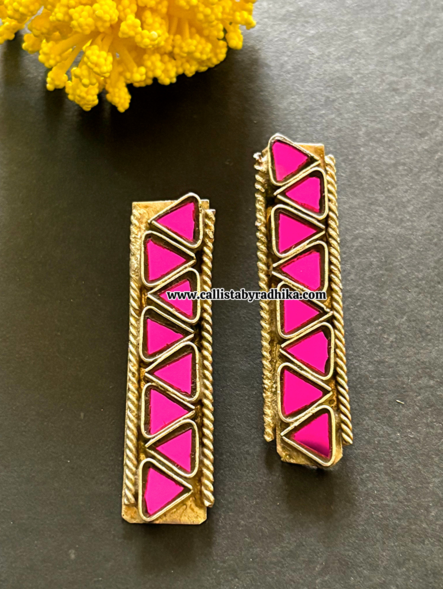 Real Glass Earrings