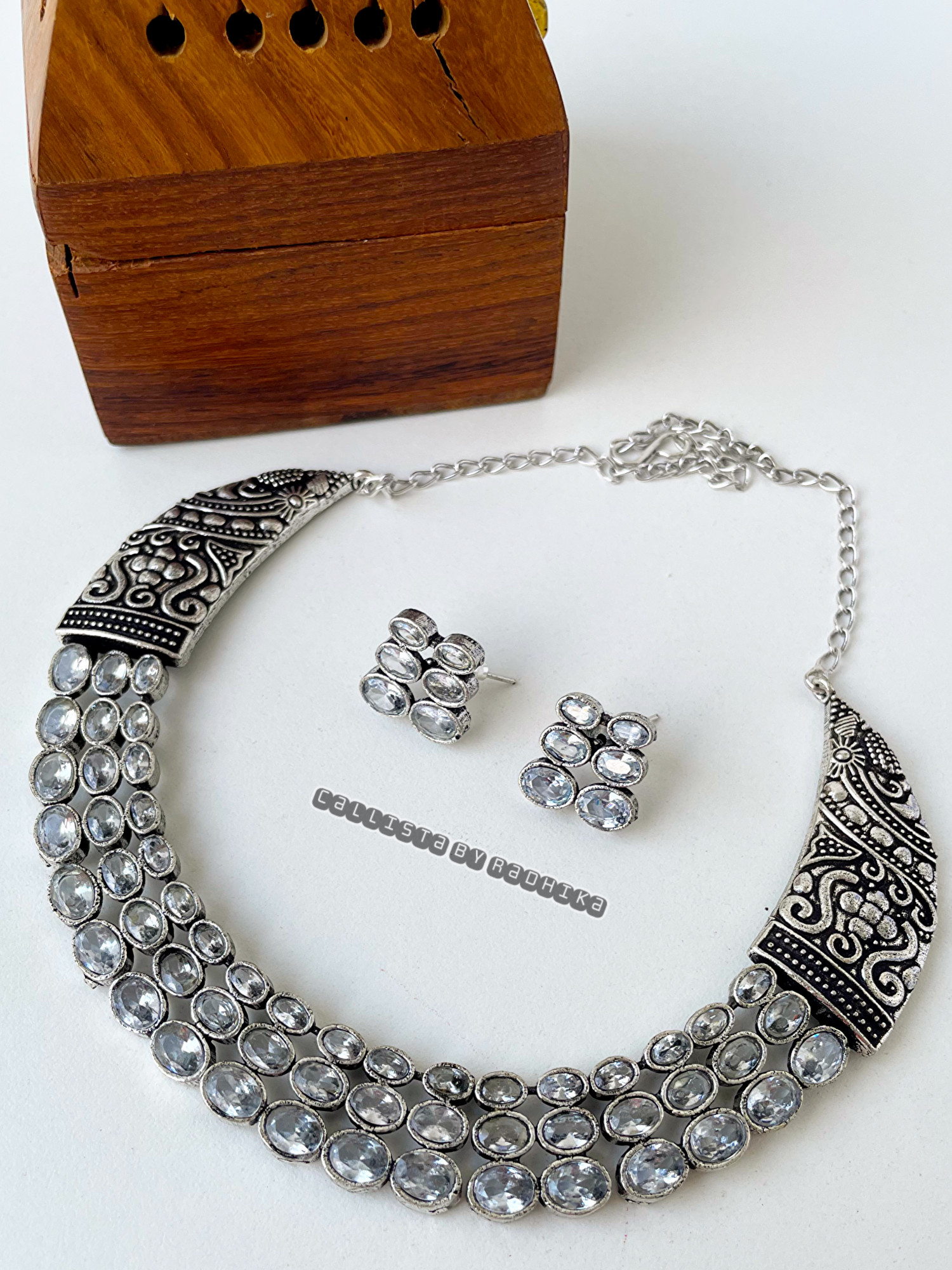 Silver Replica Neckpieces (SRN-048)