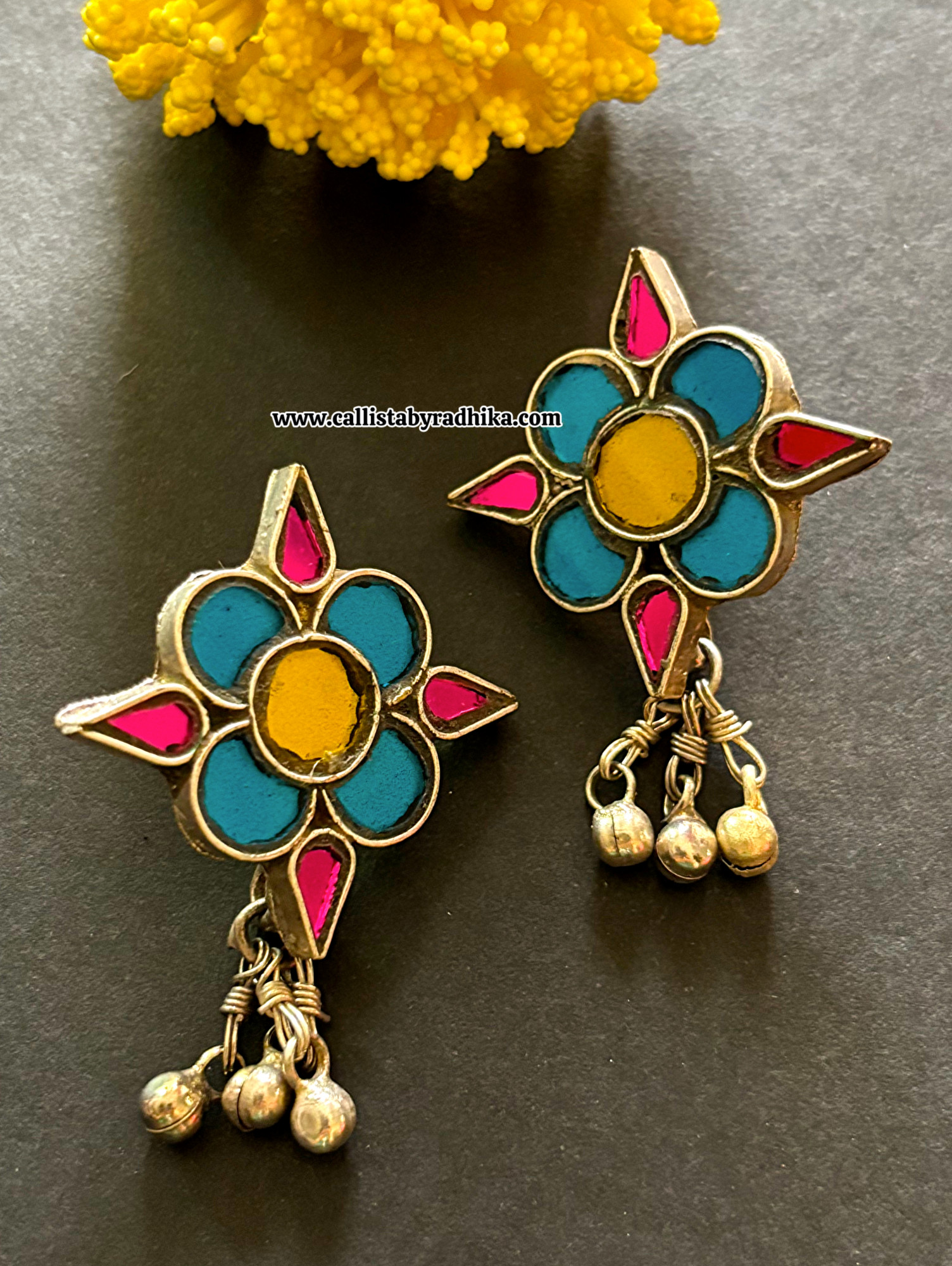 Real Glass Earrings