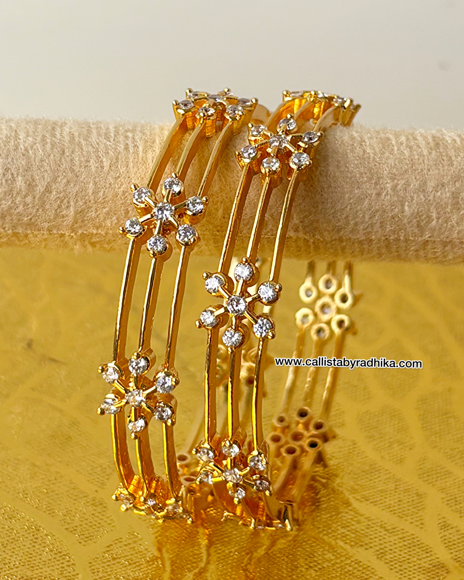 Diamond Look-Alike Bangle