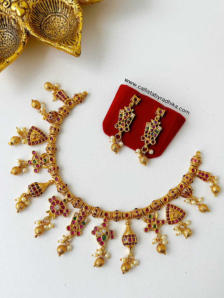 Image of Shangu Chakra Naamam Neckpiece