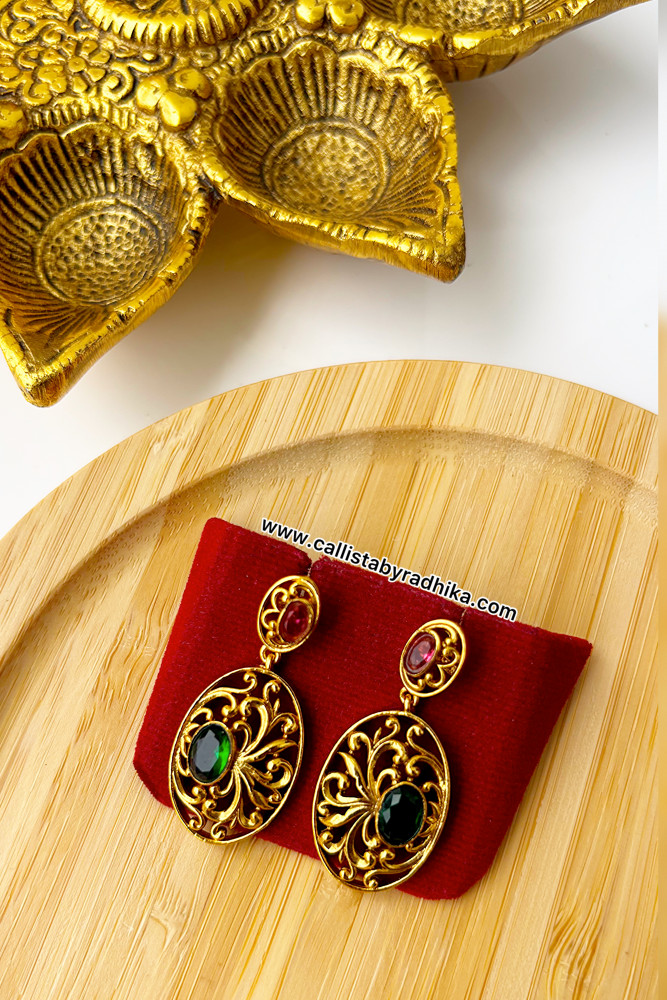 Image of Stone Earrings