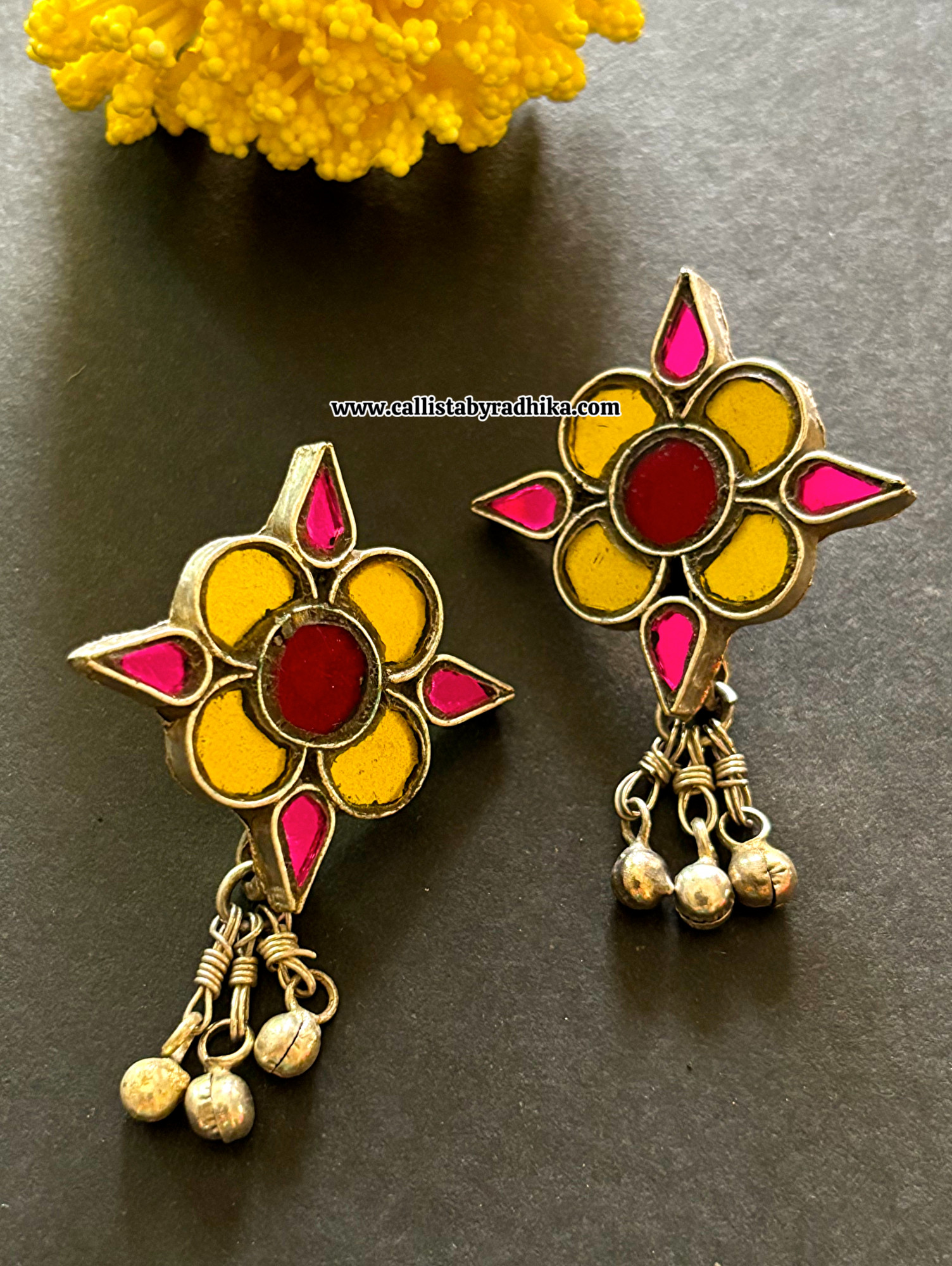 Real Glass Earrings