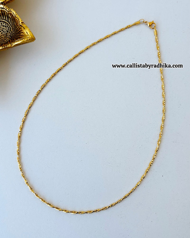 Image of Gold tone Italian Hasli