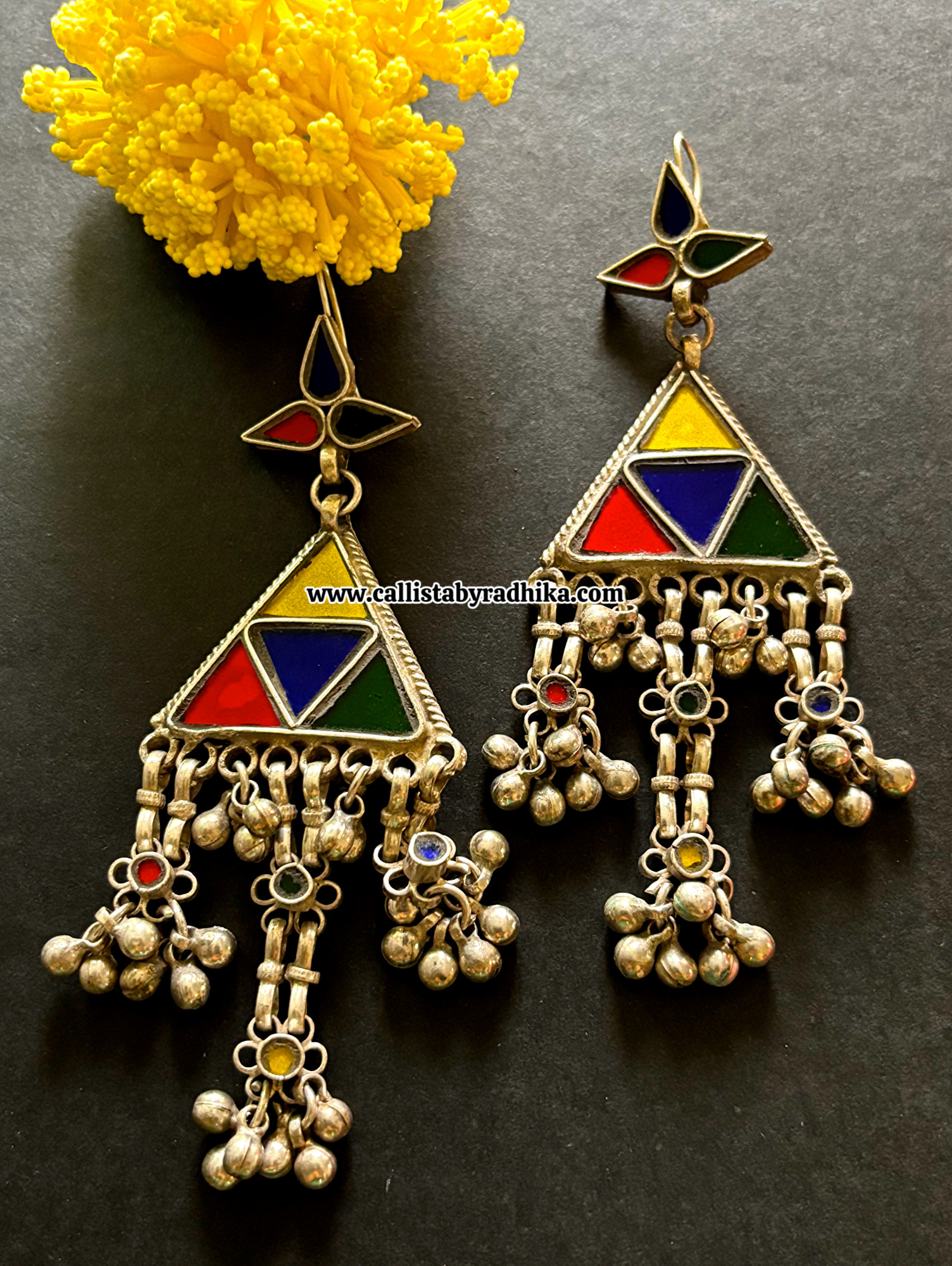 Real Glass Earrings