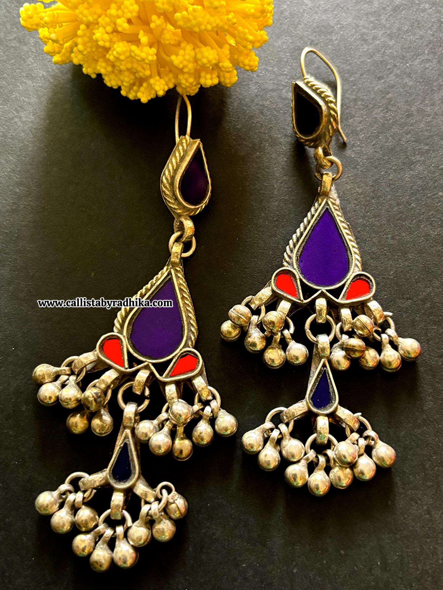 Real Glass Earrings