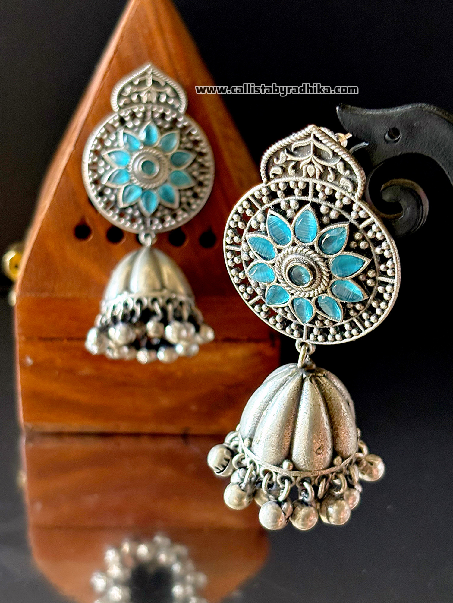Silver Replica Jhumka