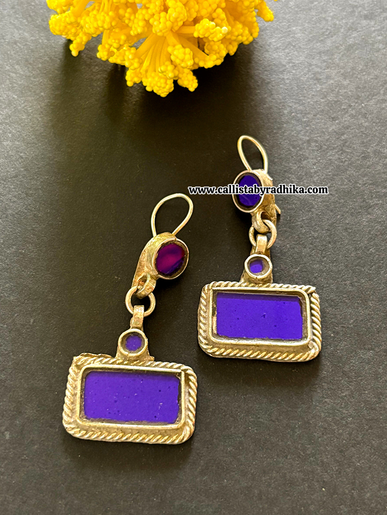 Real Glass Earrings