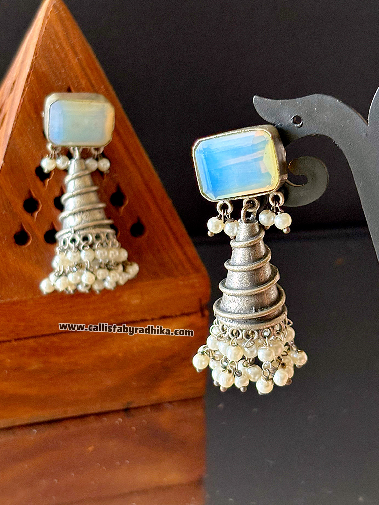 Silver Replica Jhumka