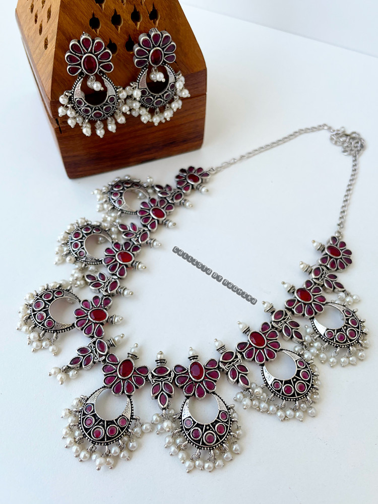 Image of Silver Replica Neckpieces (SRN-049)