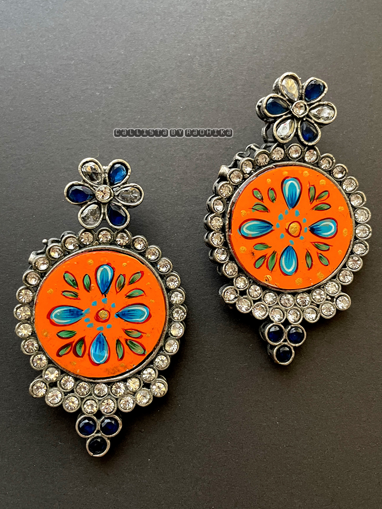 Hand-painted Earrings (HPE-045)
