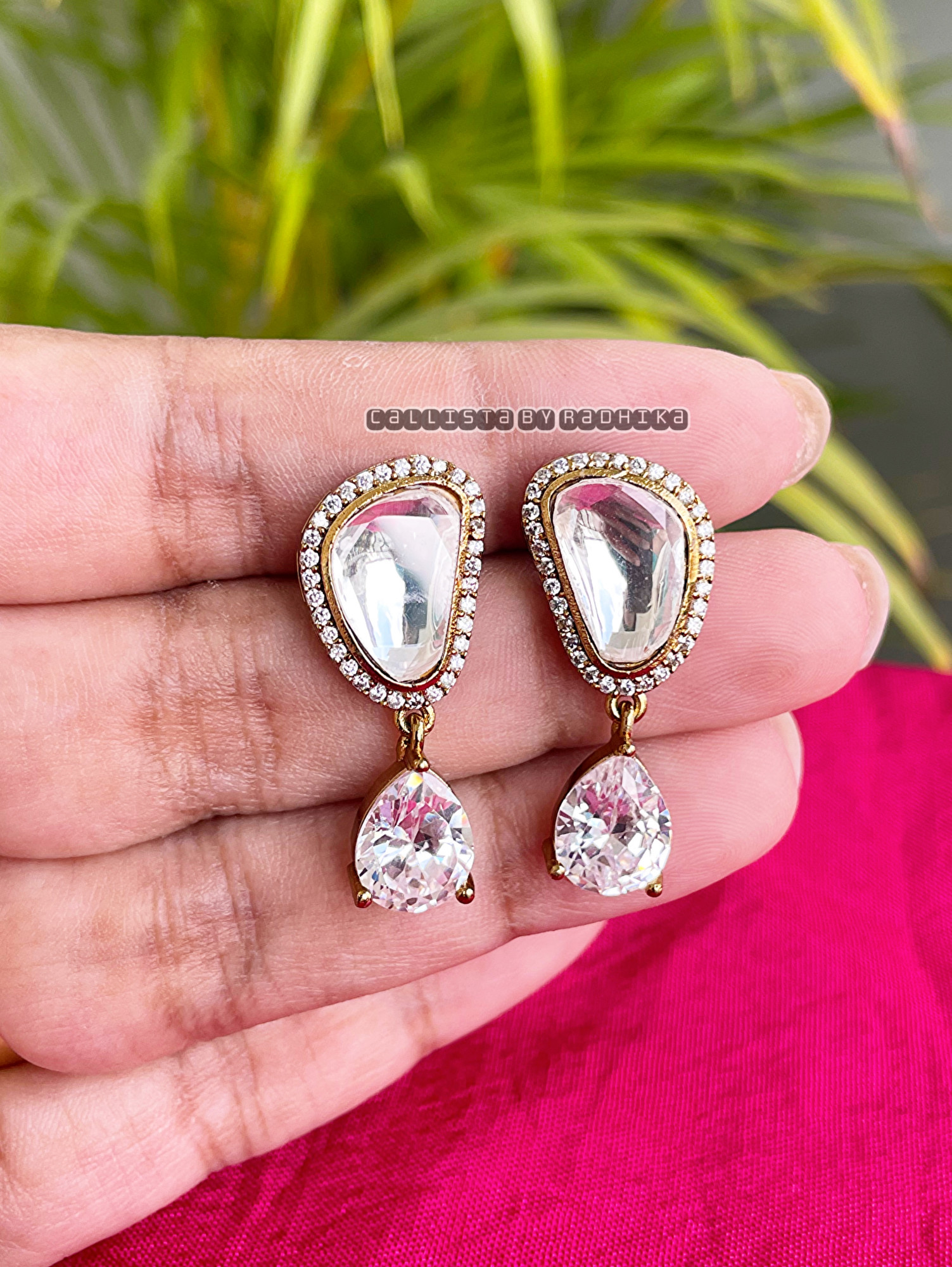 Moissanite Earring (3 Colors)