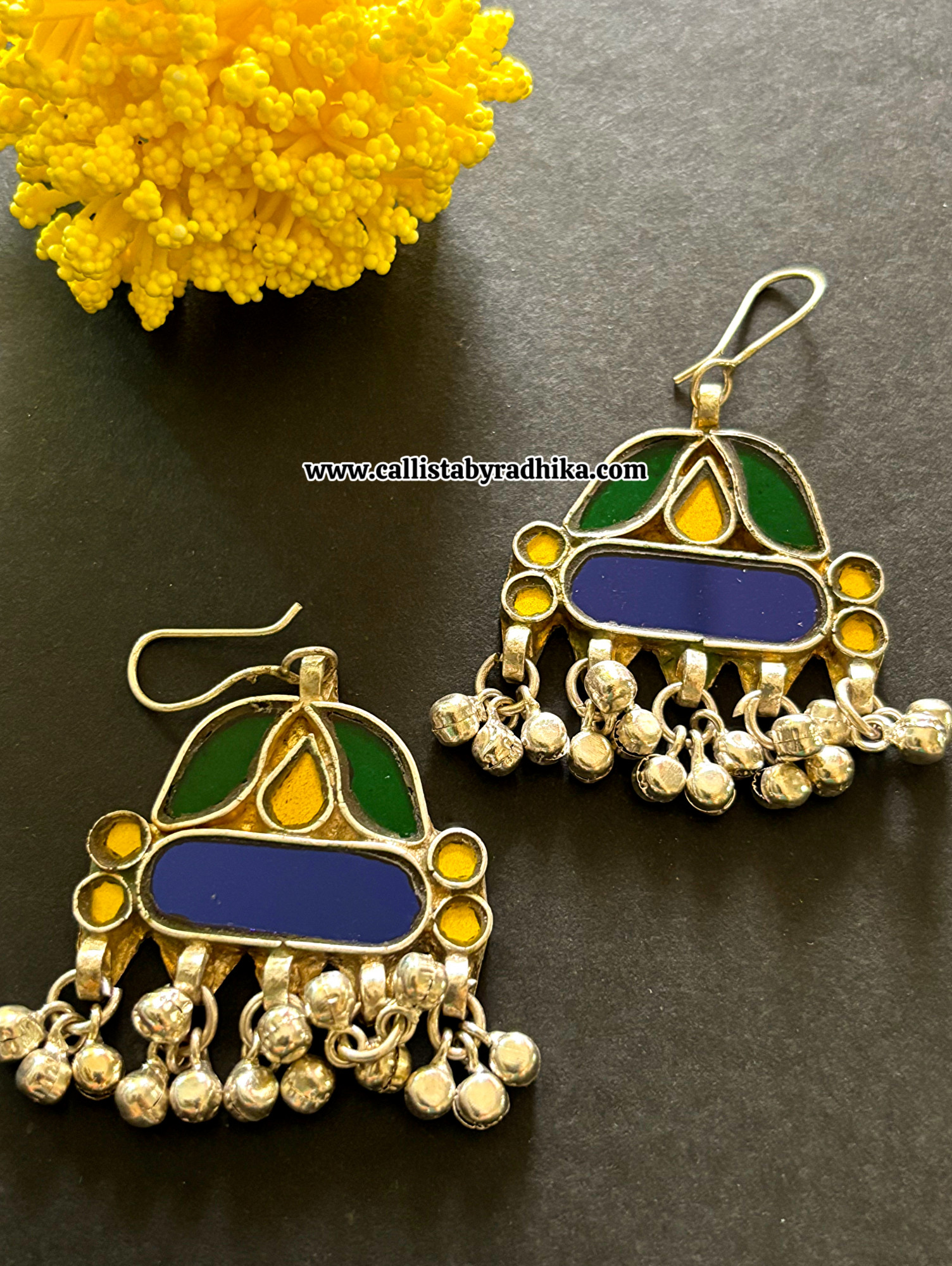 Real Glass Earrings