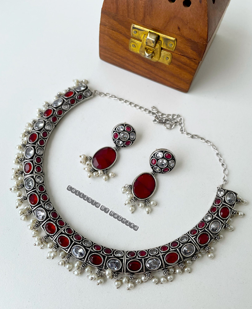 Image of Silver Replica Neckpieces (SRN-064)