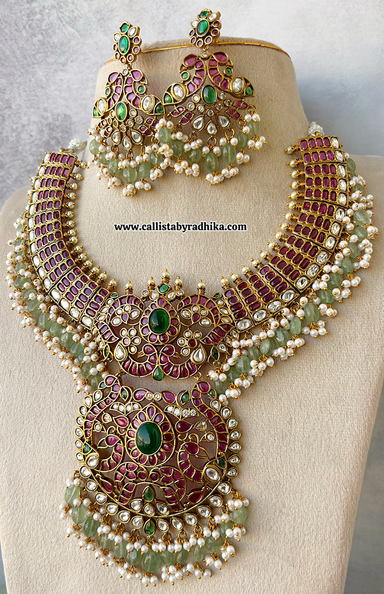 Jadau Replica Kemp Necklace