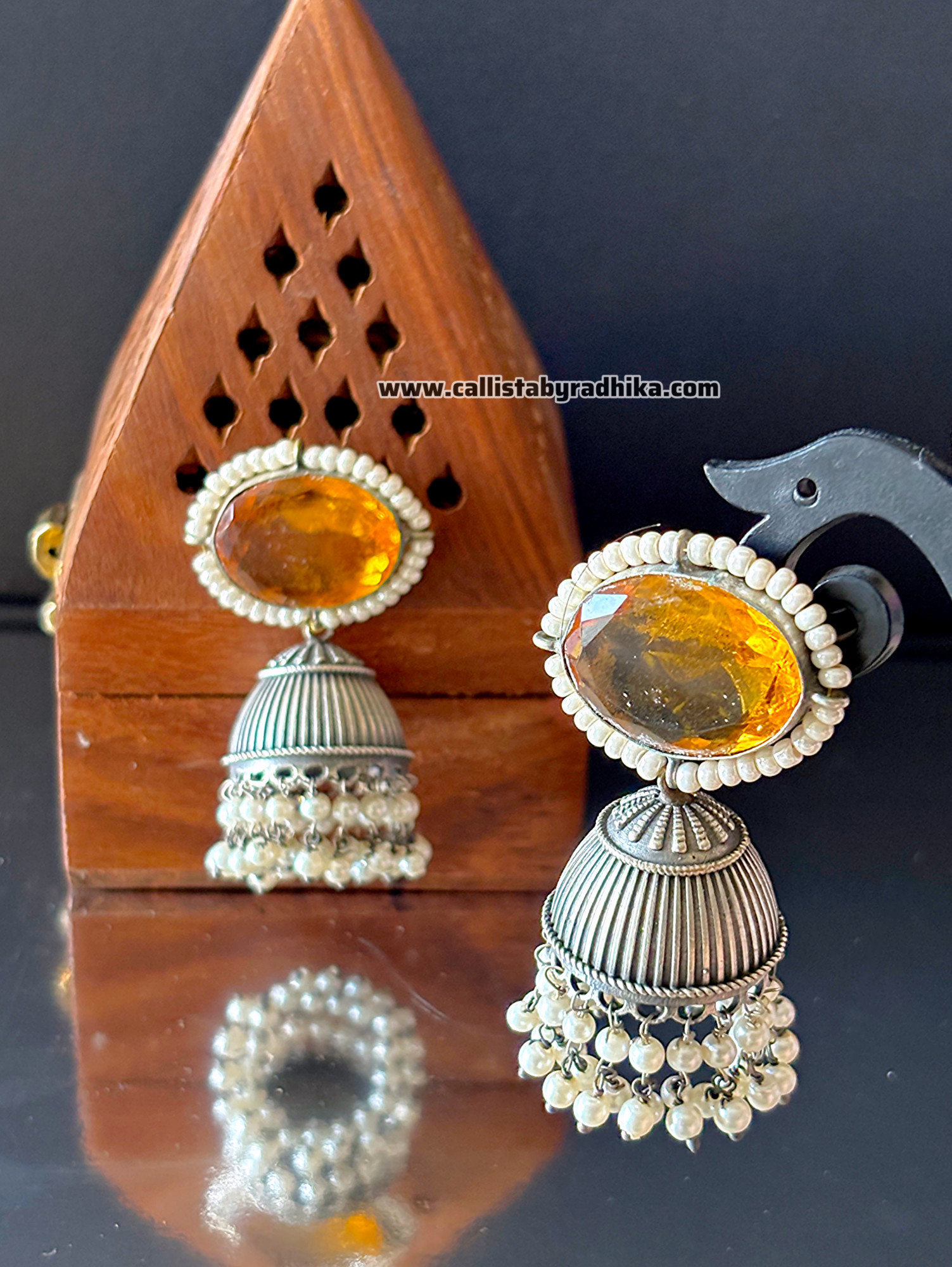 Silver Replica Jhumka