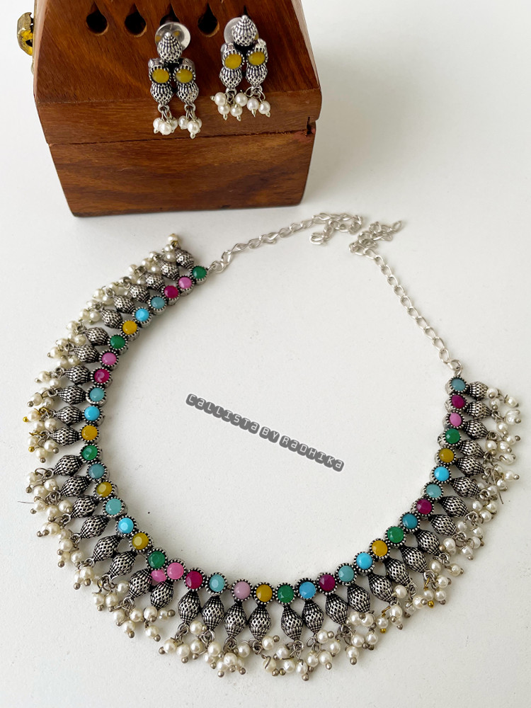 Image of Silver Replica Neckpieces (SRN-068)