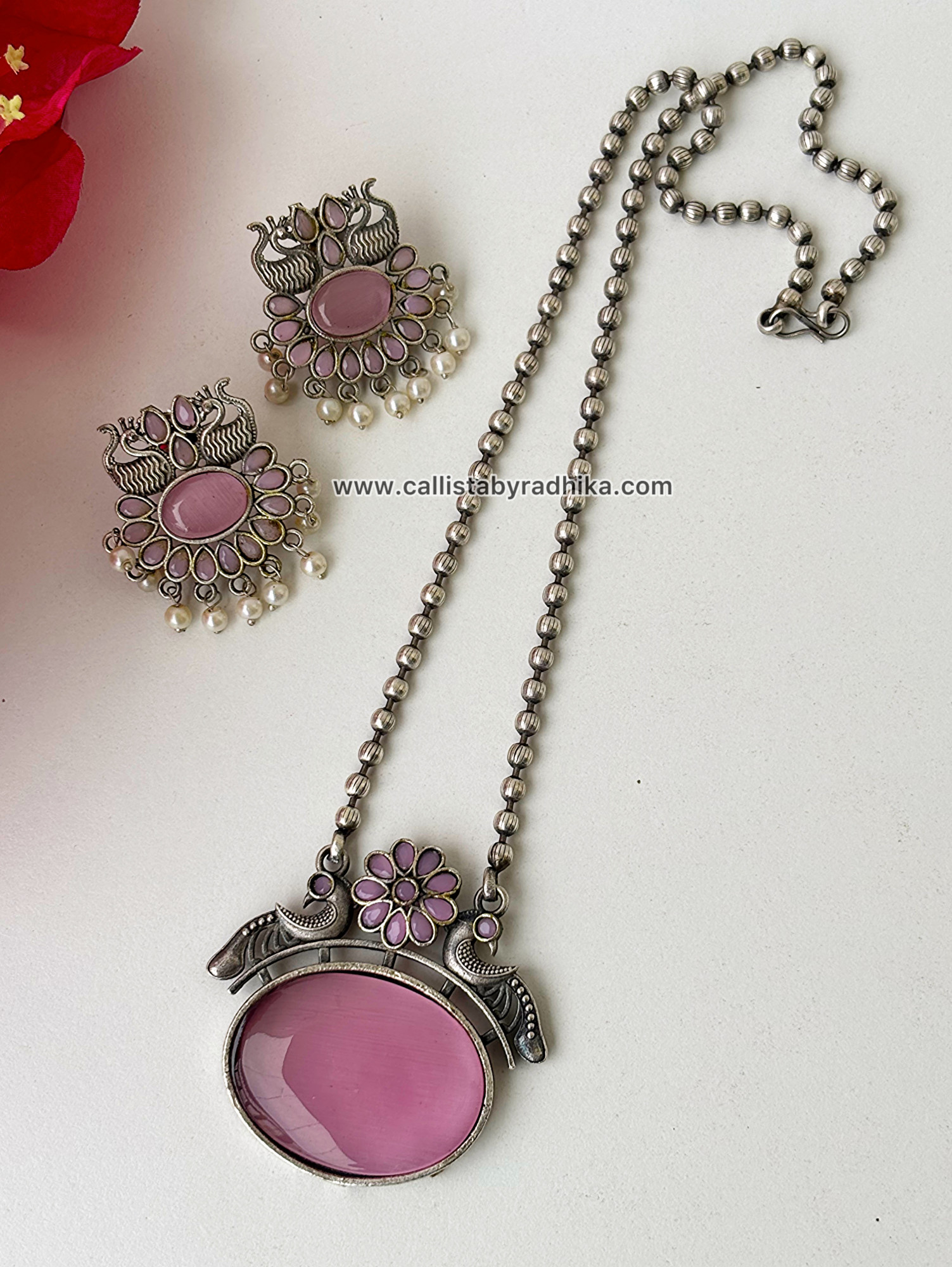 Silver Replica Chain Pendant (10 Colors)