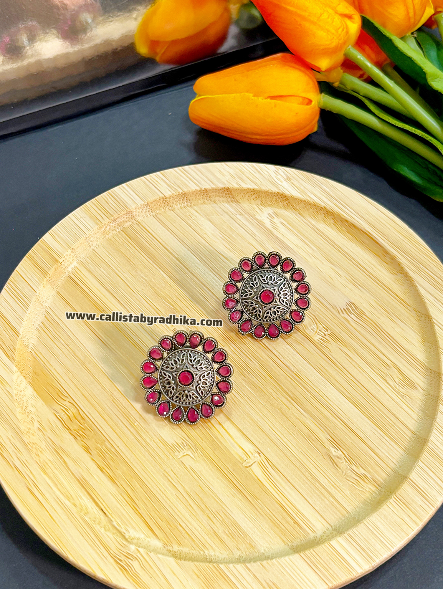 Silver Replica Studs