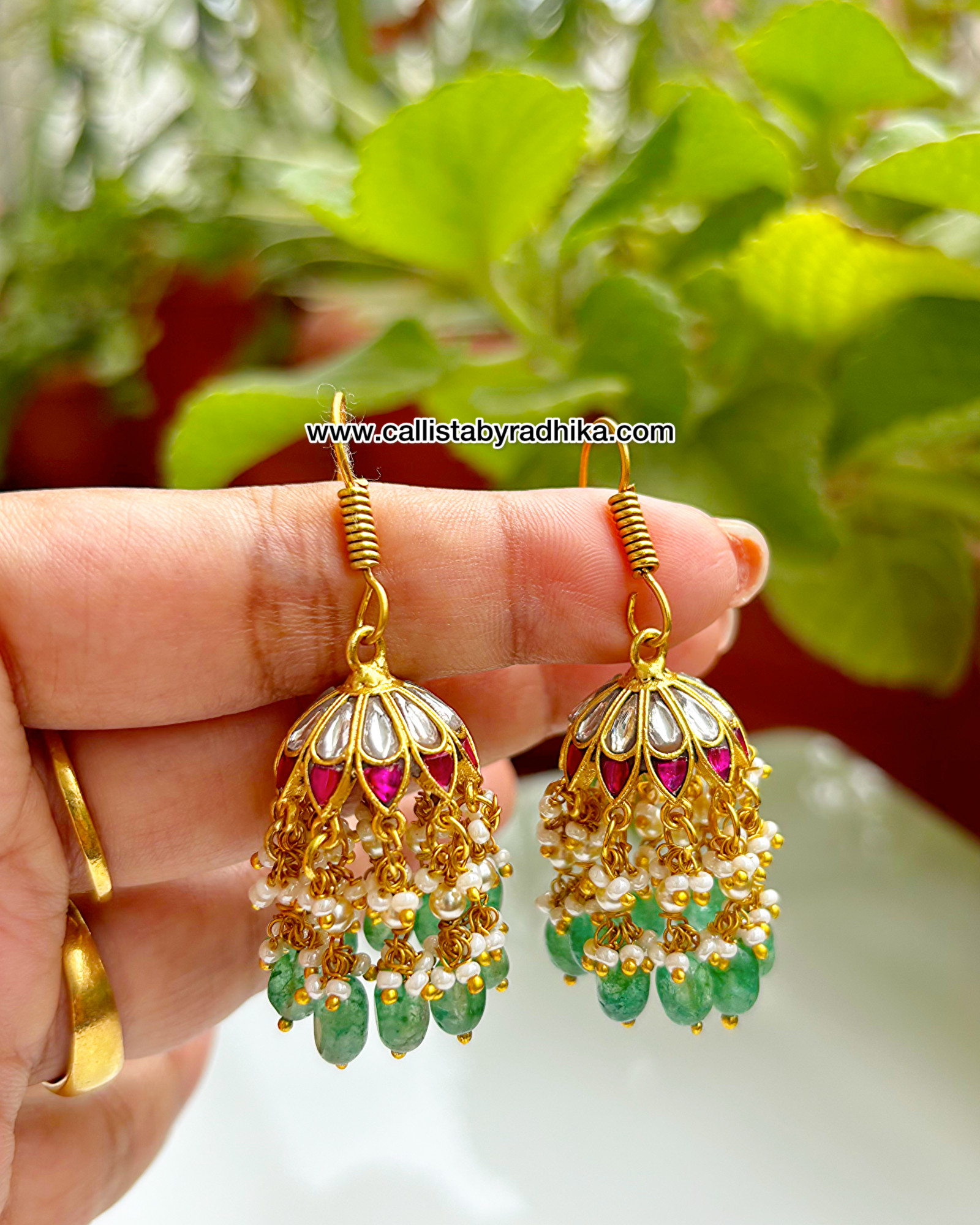 Jadau Jhumka