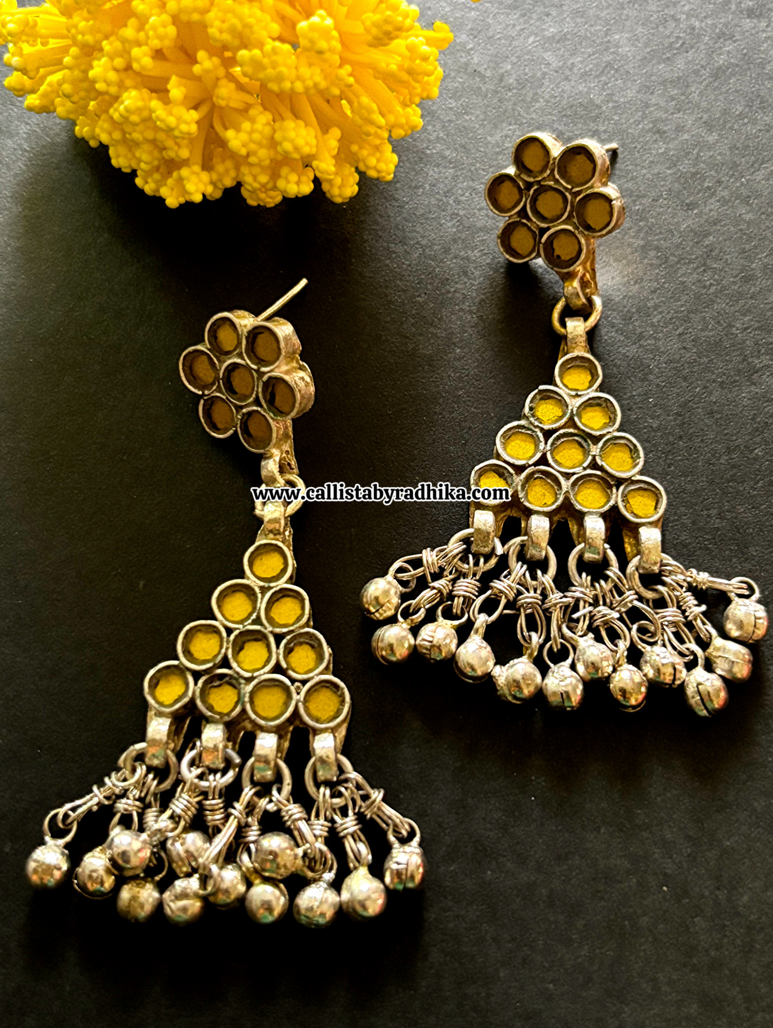 Real Glass Earrings