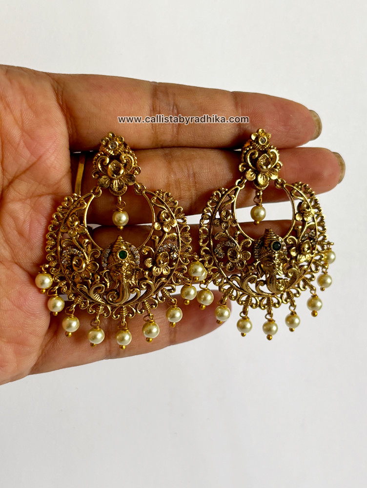 Image of Gold Polish Earring (GPE-142)
