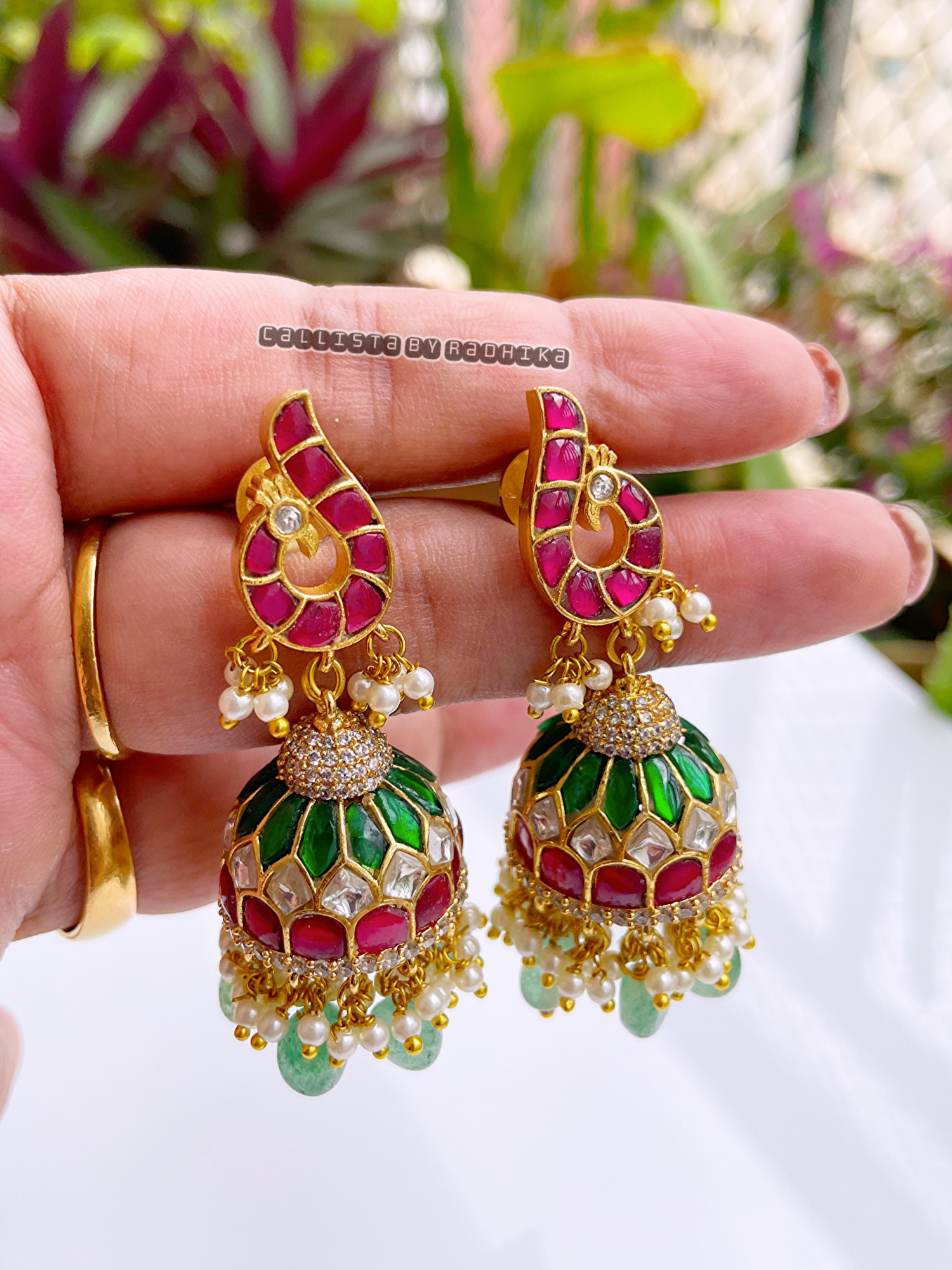 Jadau Kundan Earrings (JDE-048)