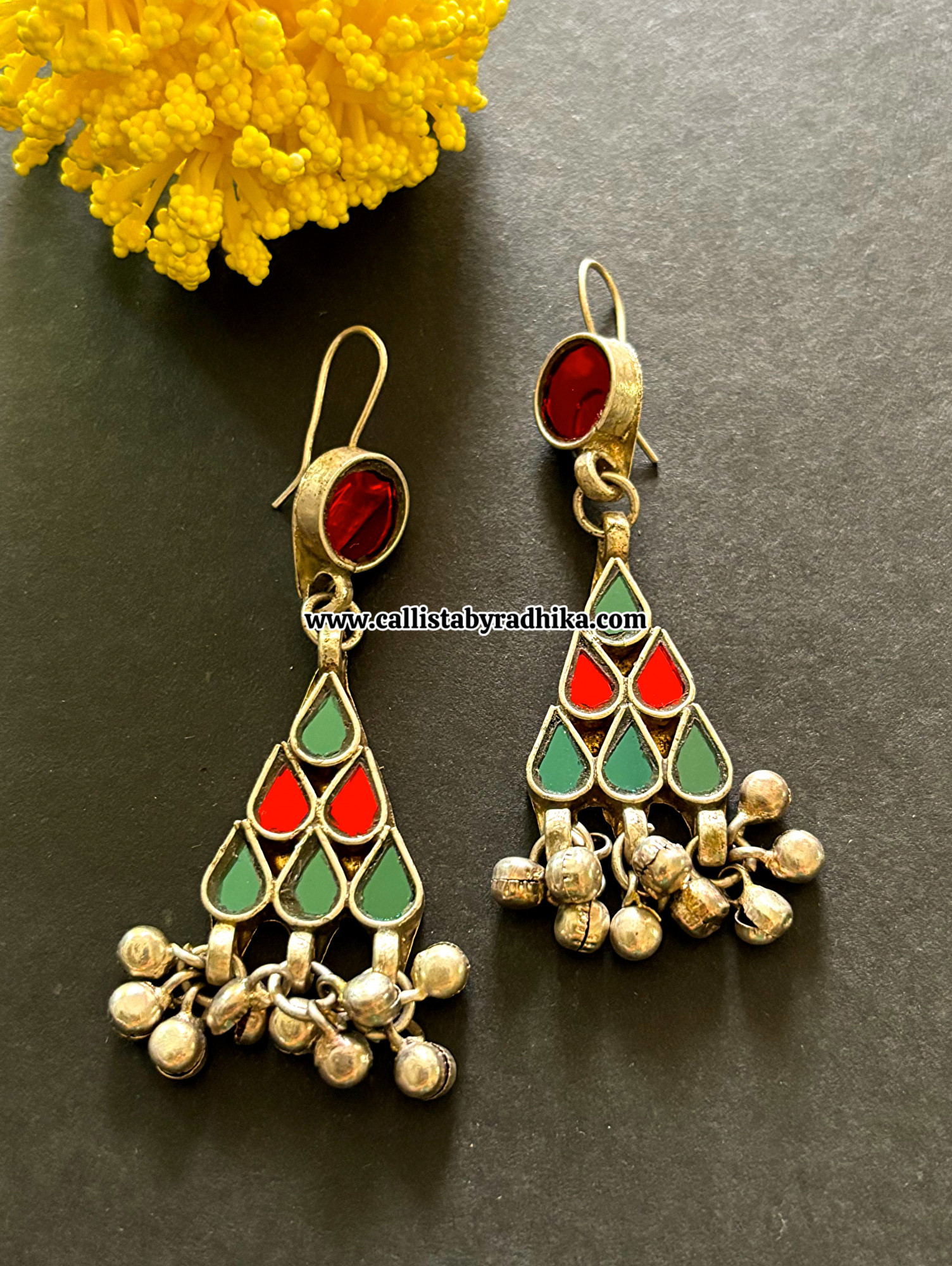 Real Glass Earrings