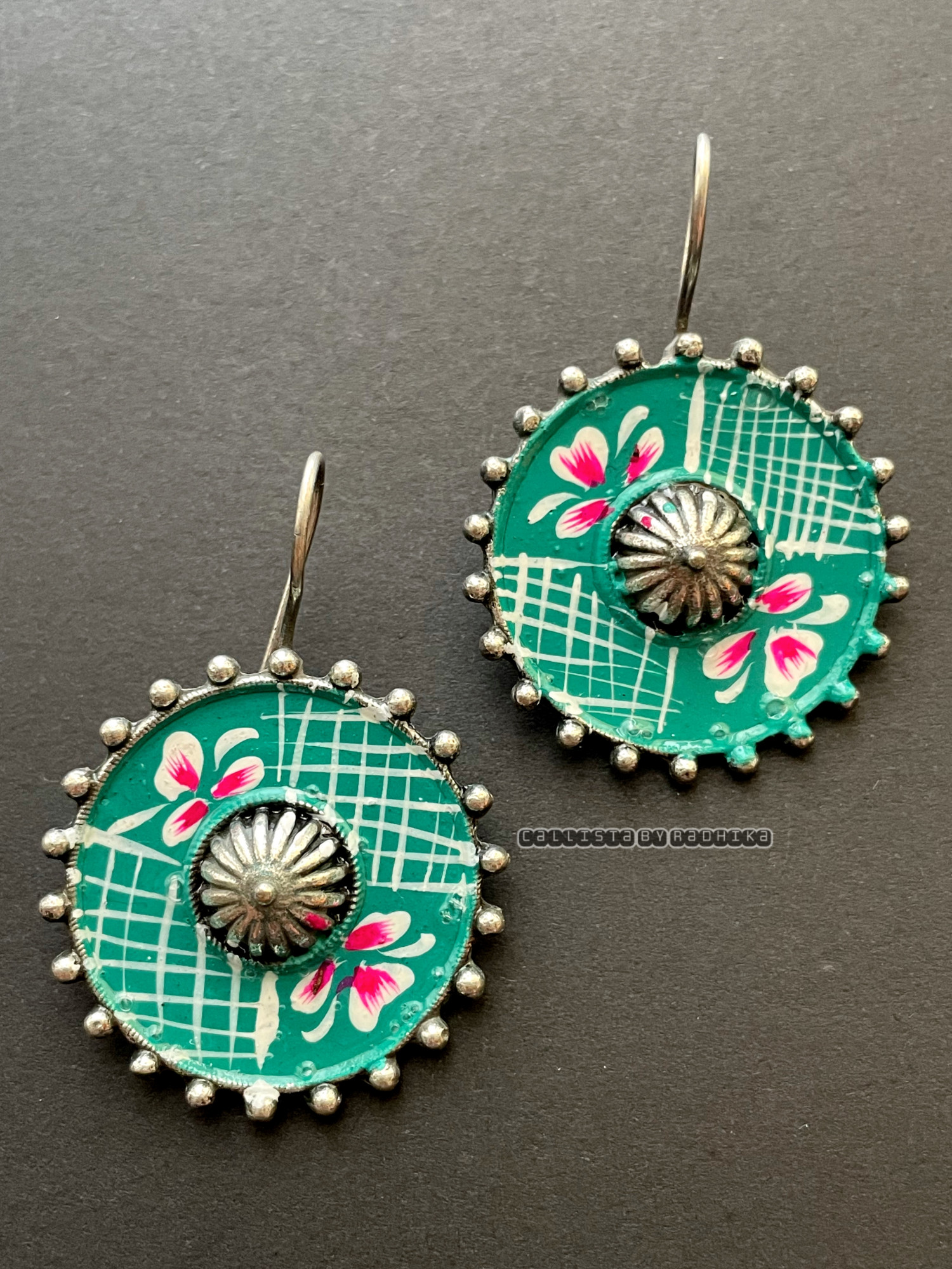 Hand-painted Earrings (HPE-043)