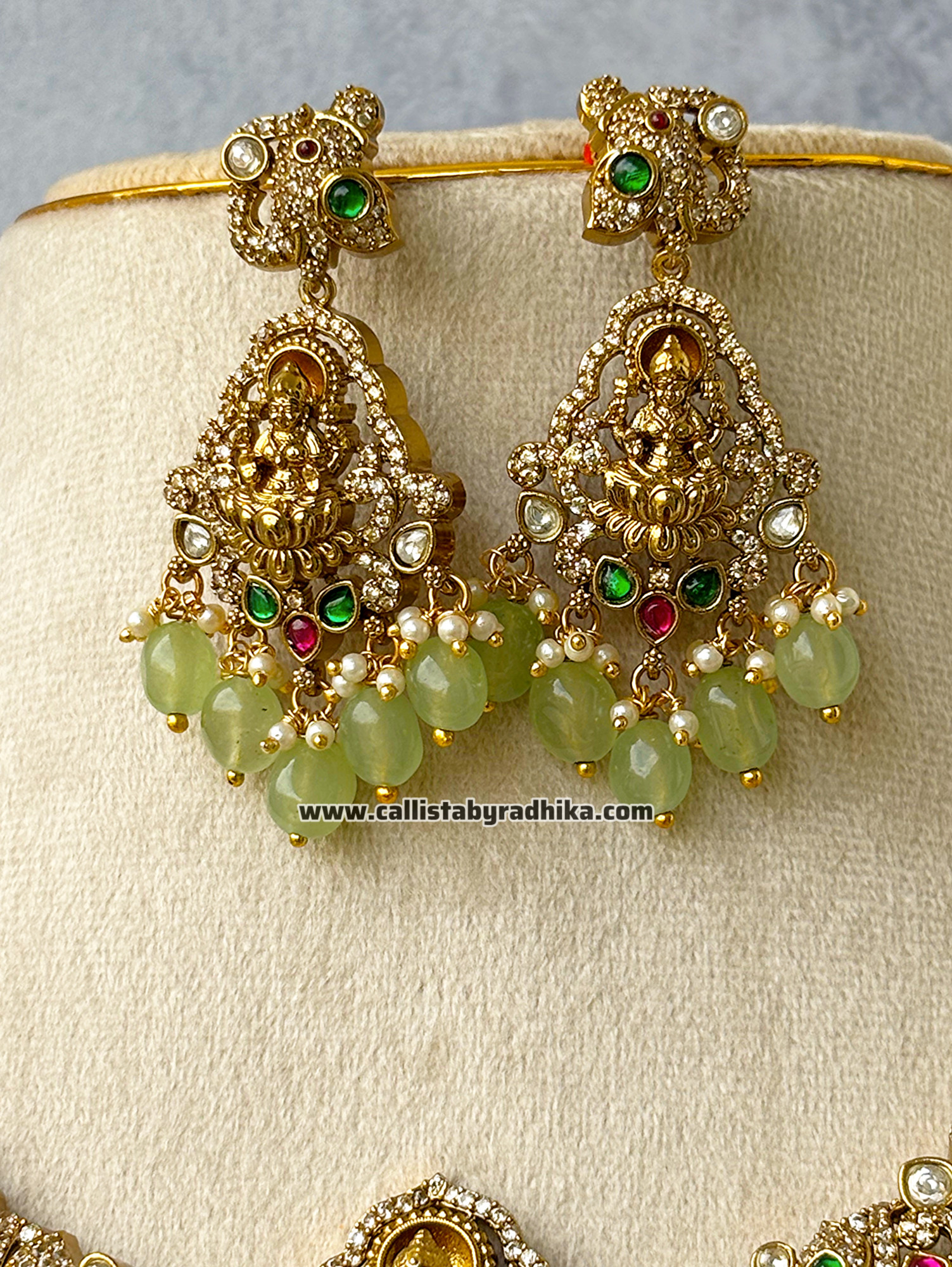 Jadau Nakshi Neckpiece