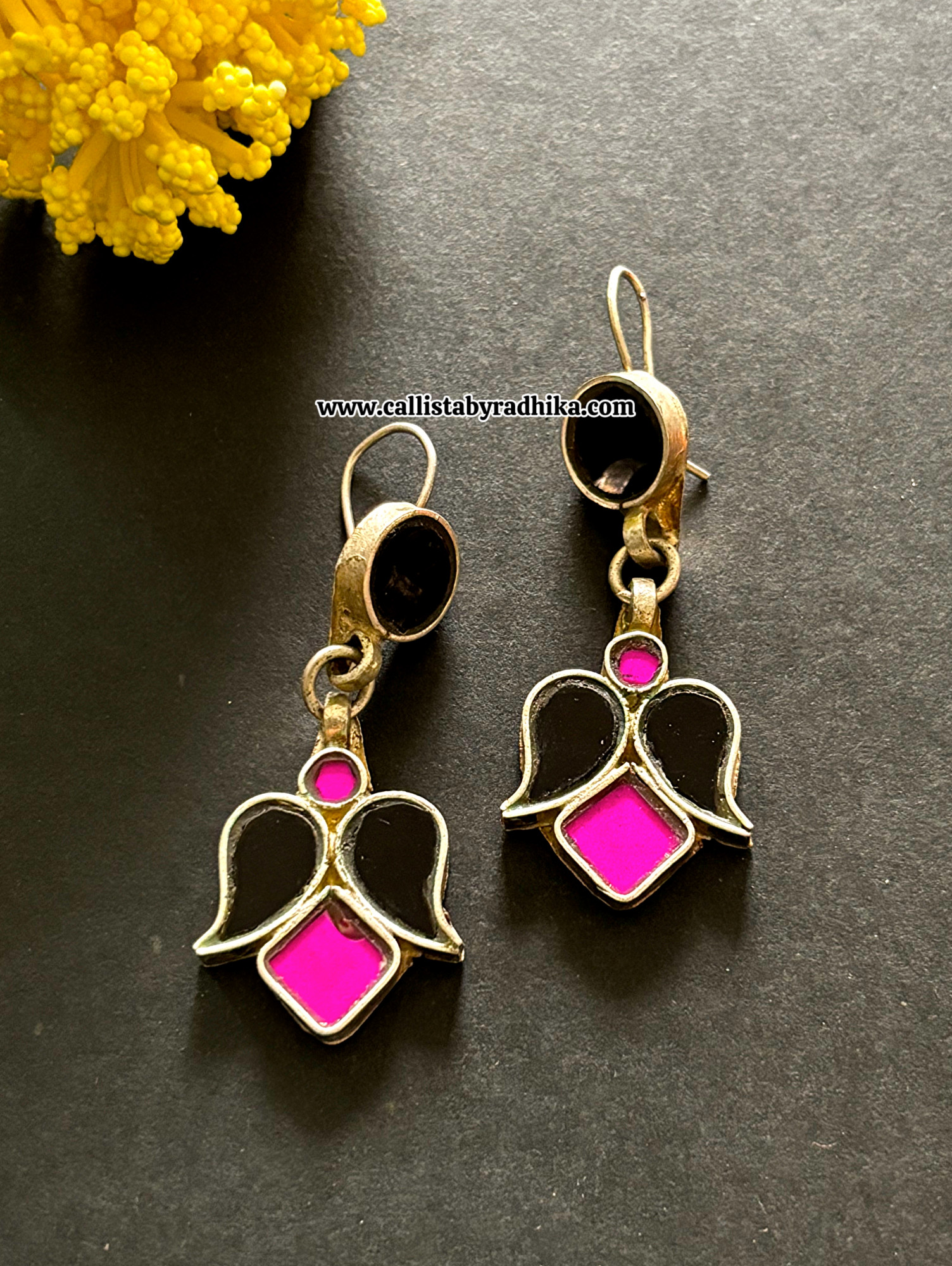 Real Glass Earrings