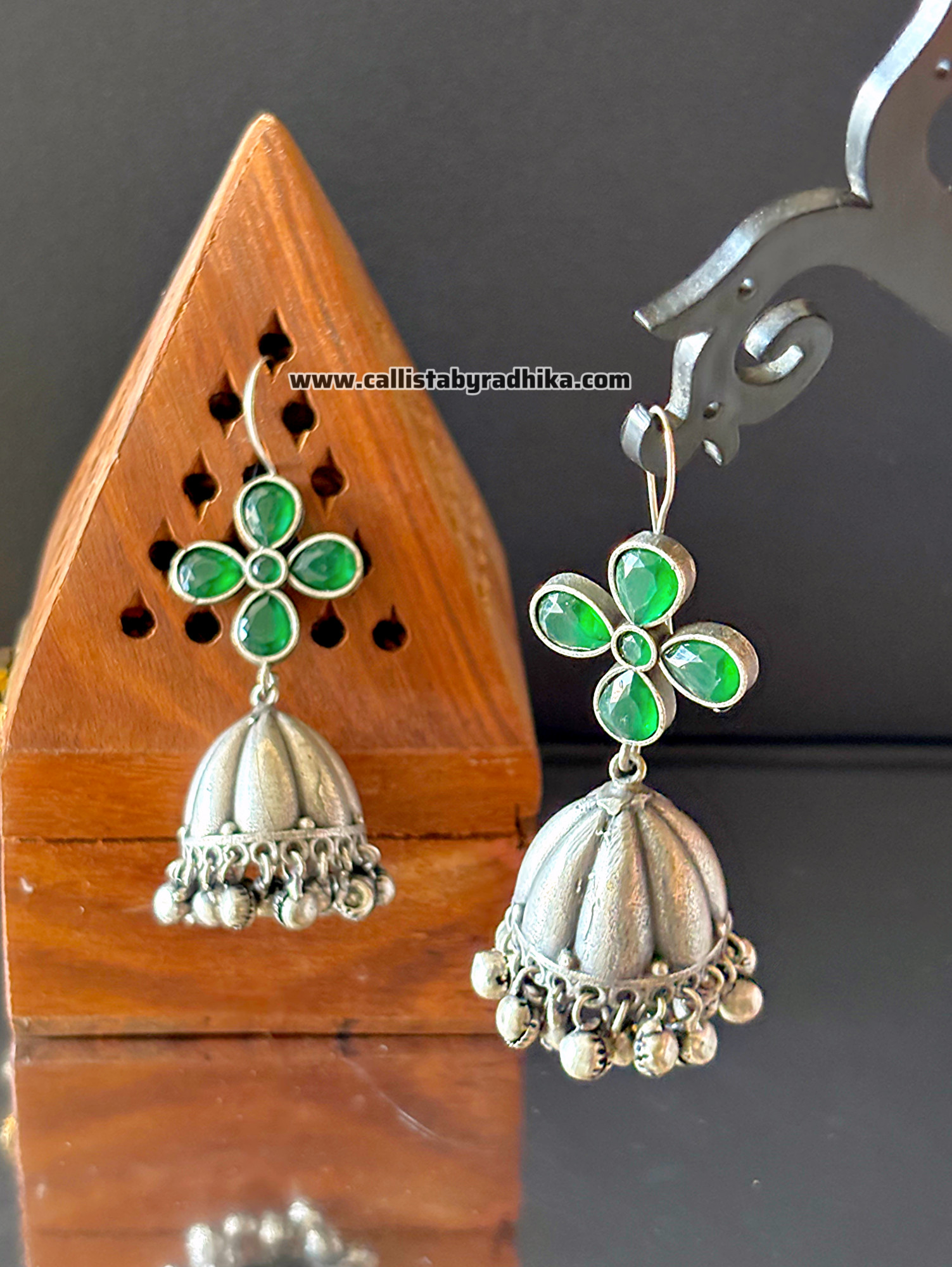 Silver Replica Jhumka