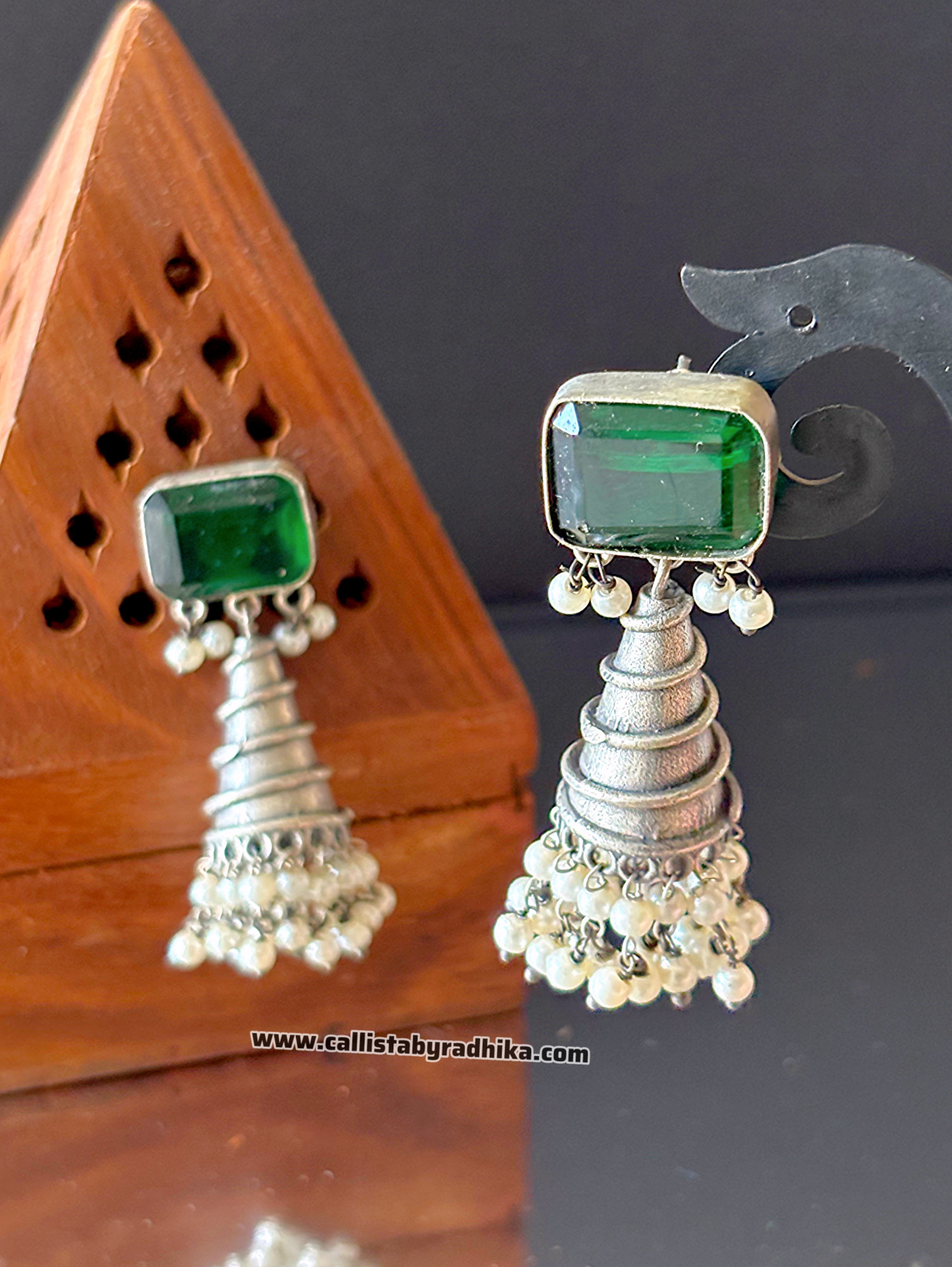 Silver Replica Jhumka