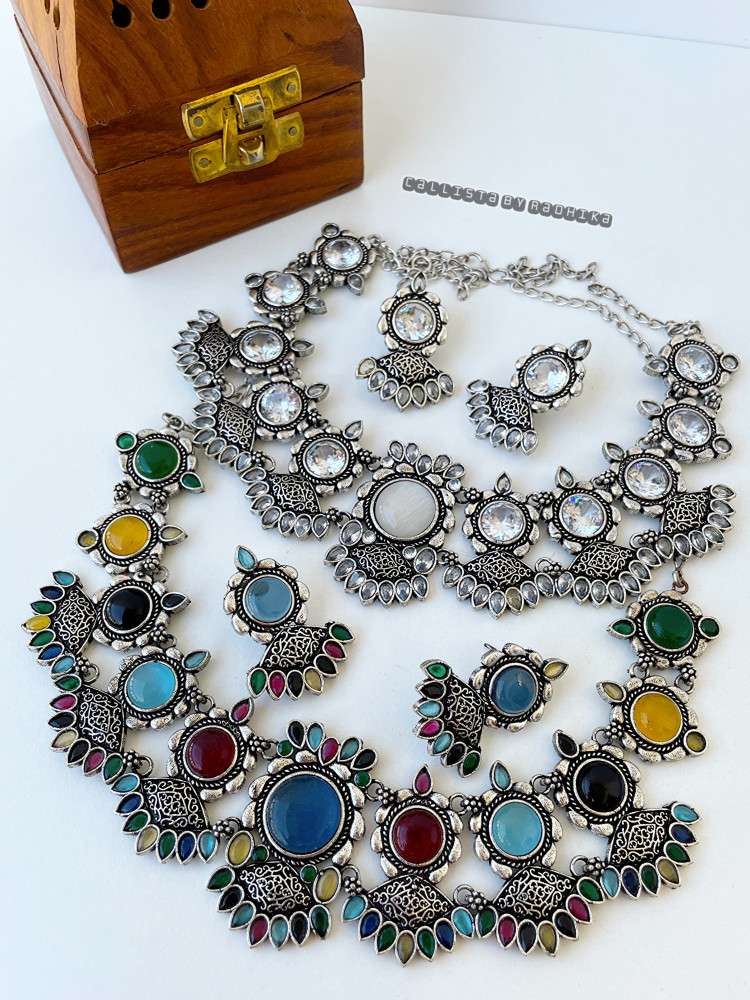 Image of Silver Replica Neckpieces (SRN-054)