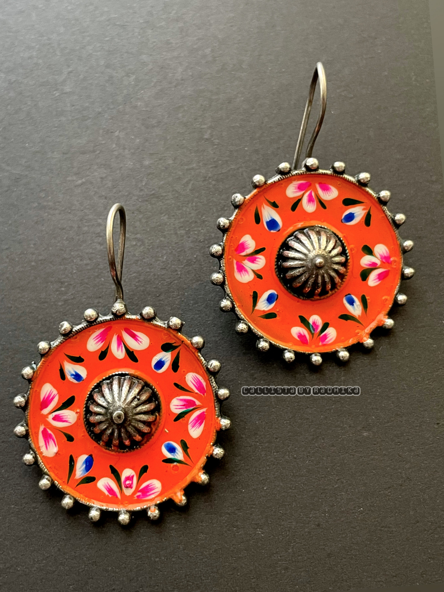 Hand-painted Earrings (HPE-043)