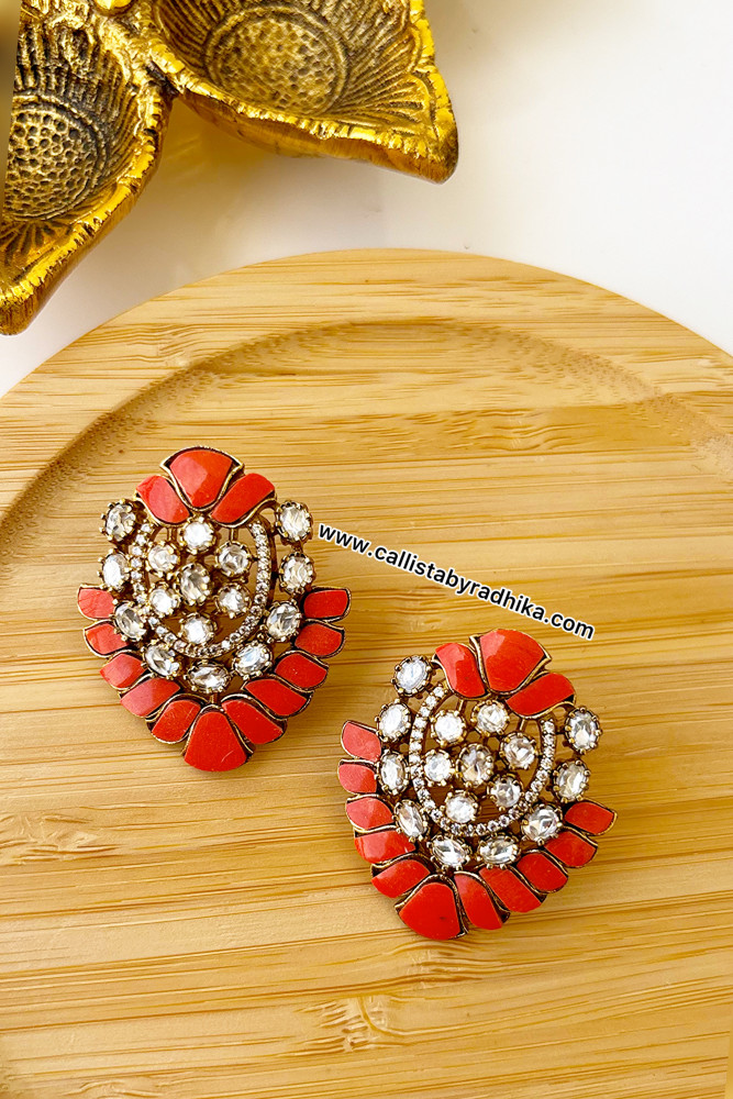 Image of Moissanite Stone Studs