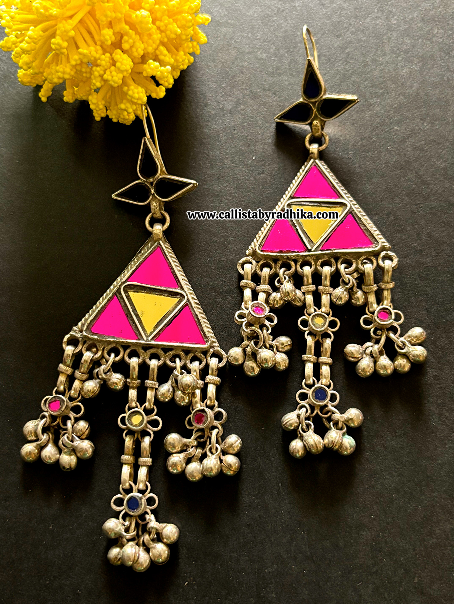 Real Glass Earrings