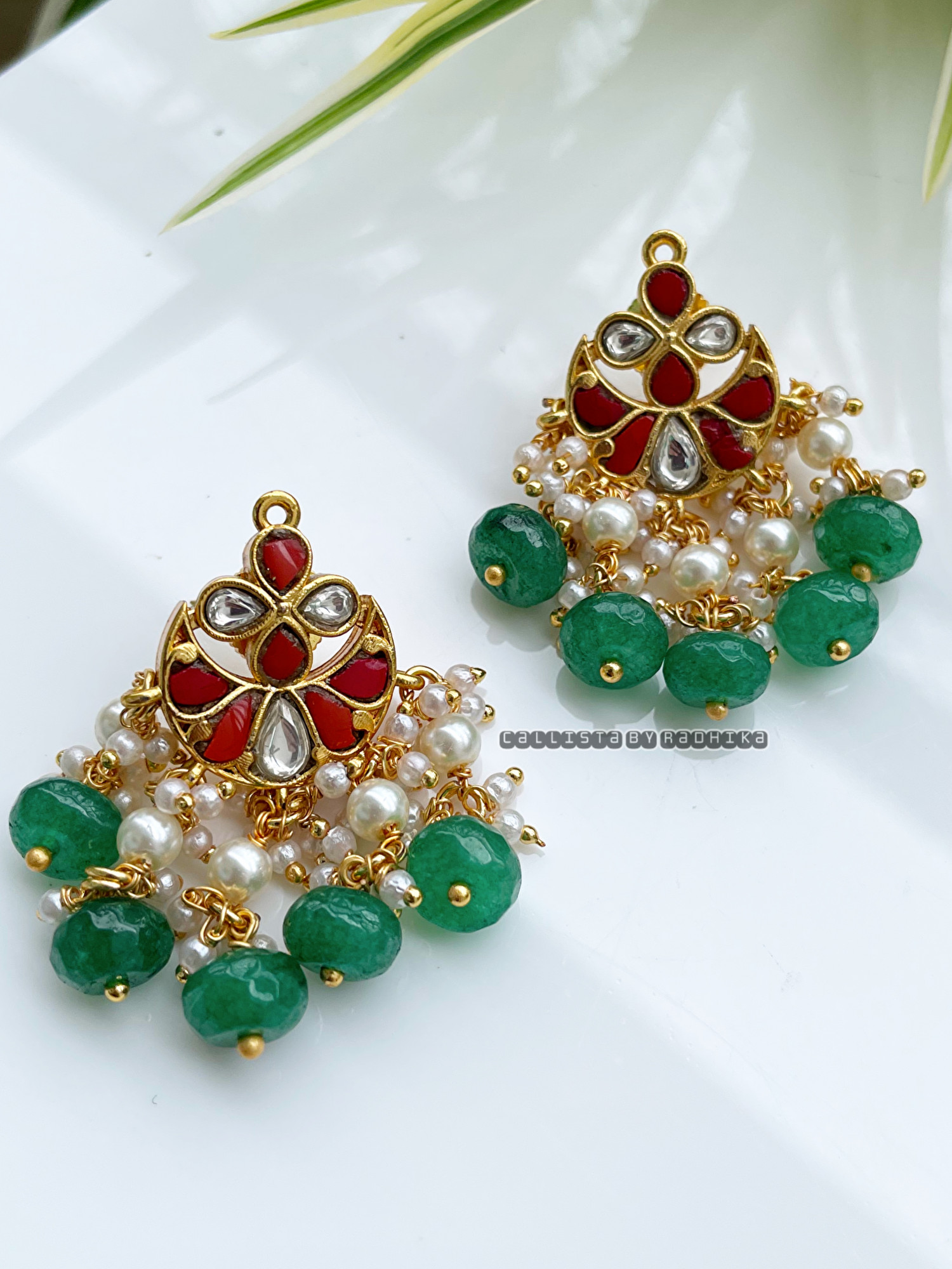 Jadau Kundan Earrings (6 colors)