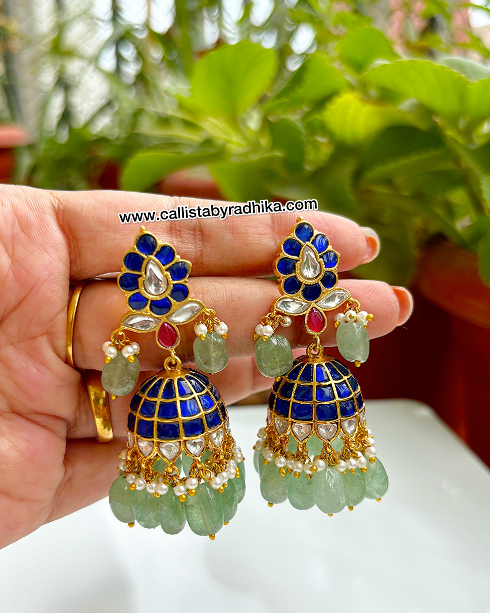 Jadau Jhumka
