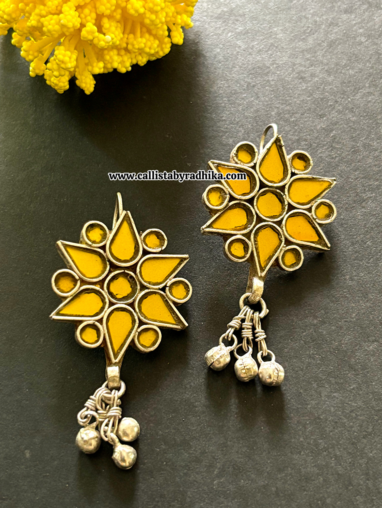 Real Glass Earrings