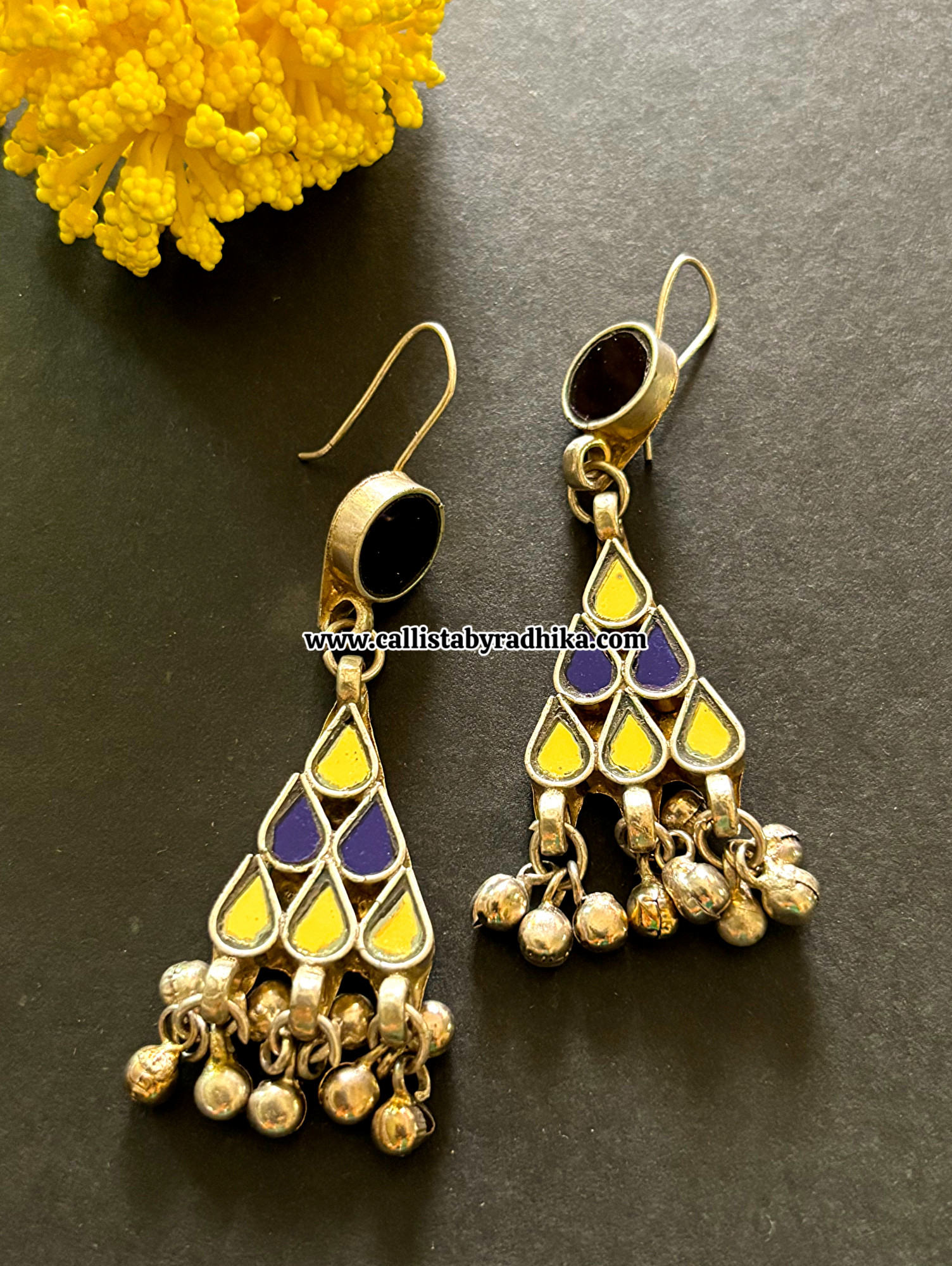 Real Glass Earrings
