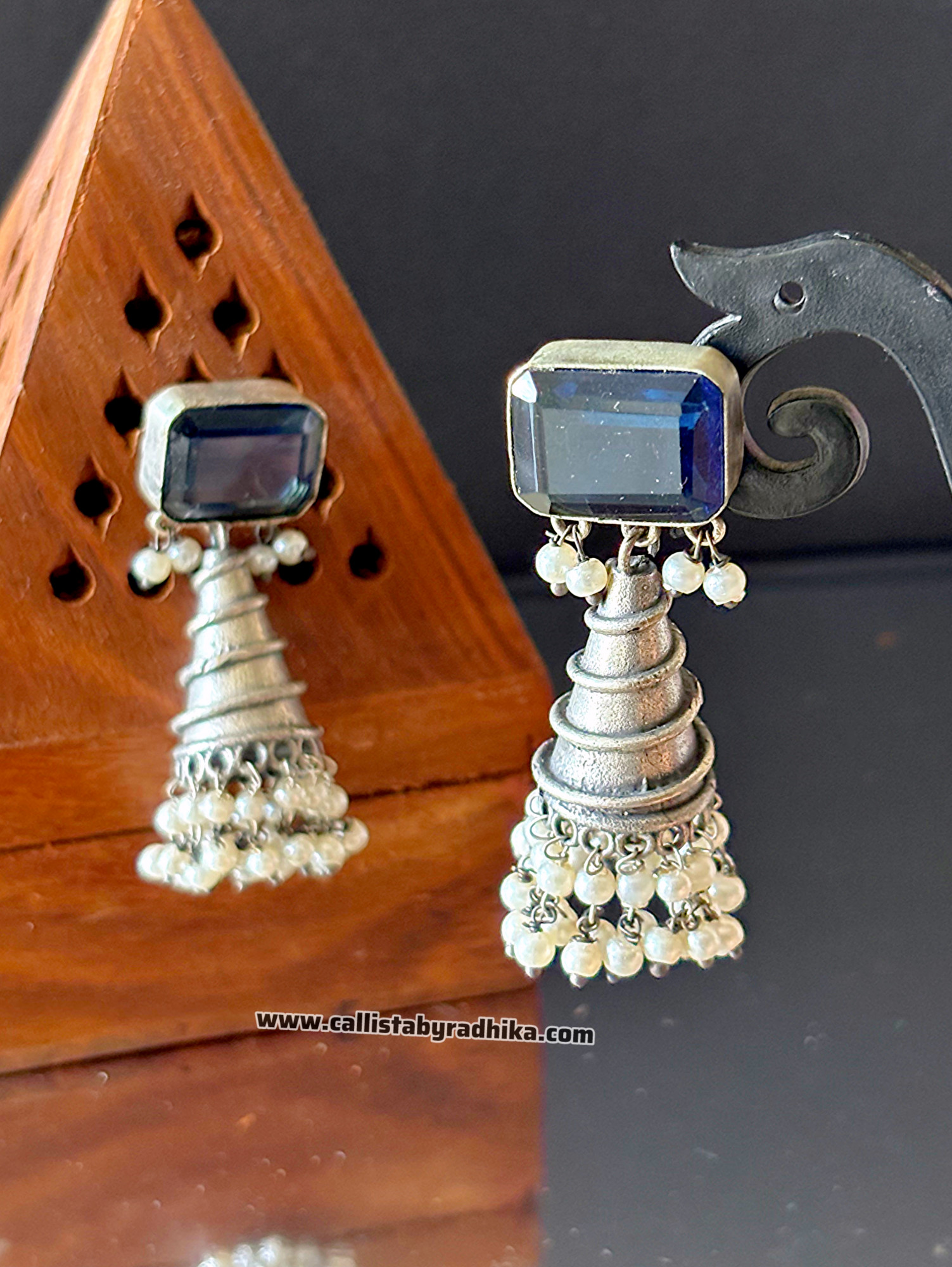 Silver Replica Jhumka