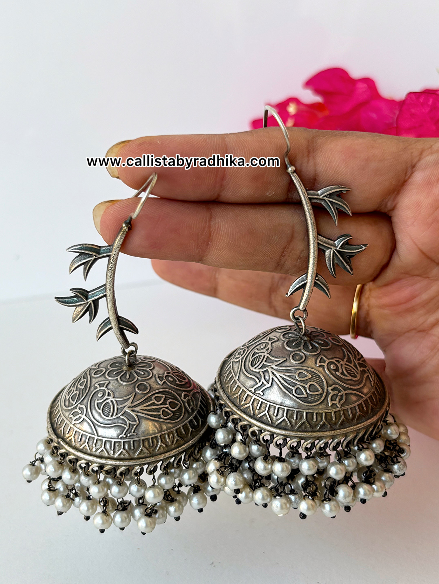 Silver Replica Earring (SRE-050)