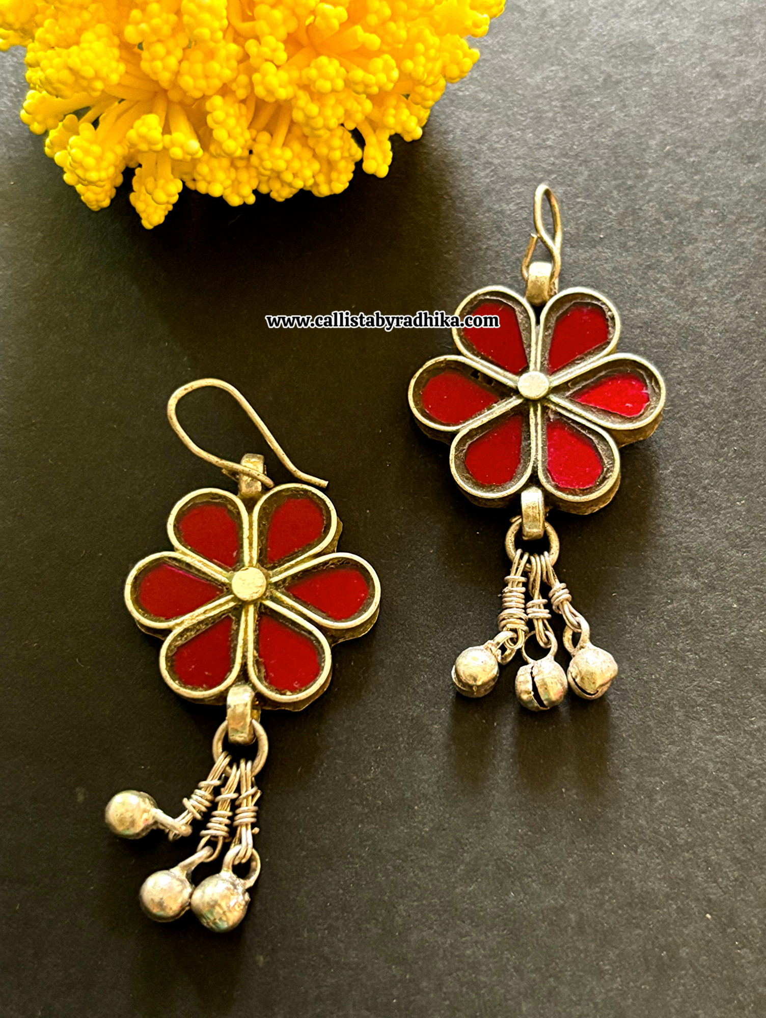Real Glass Earrings