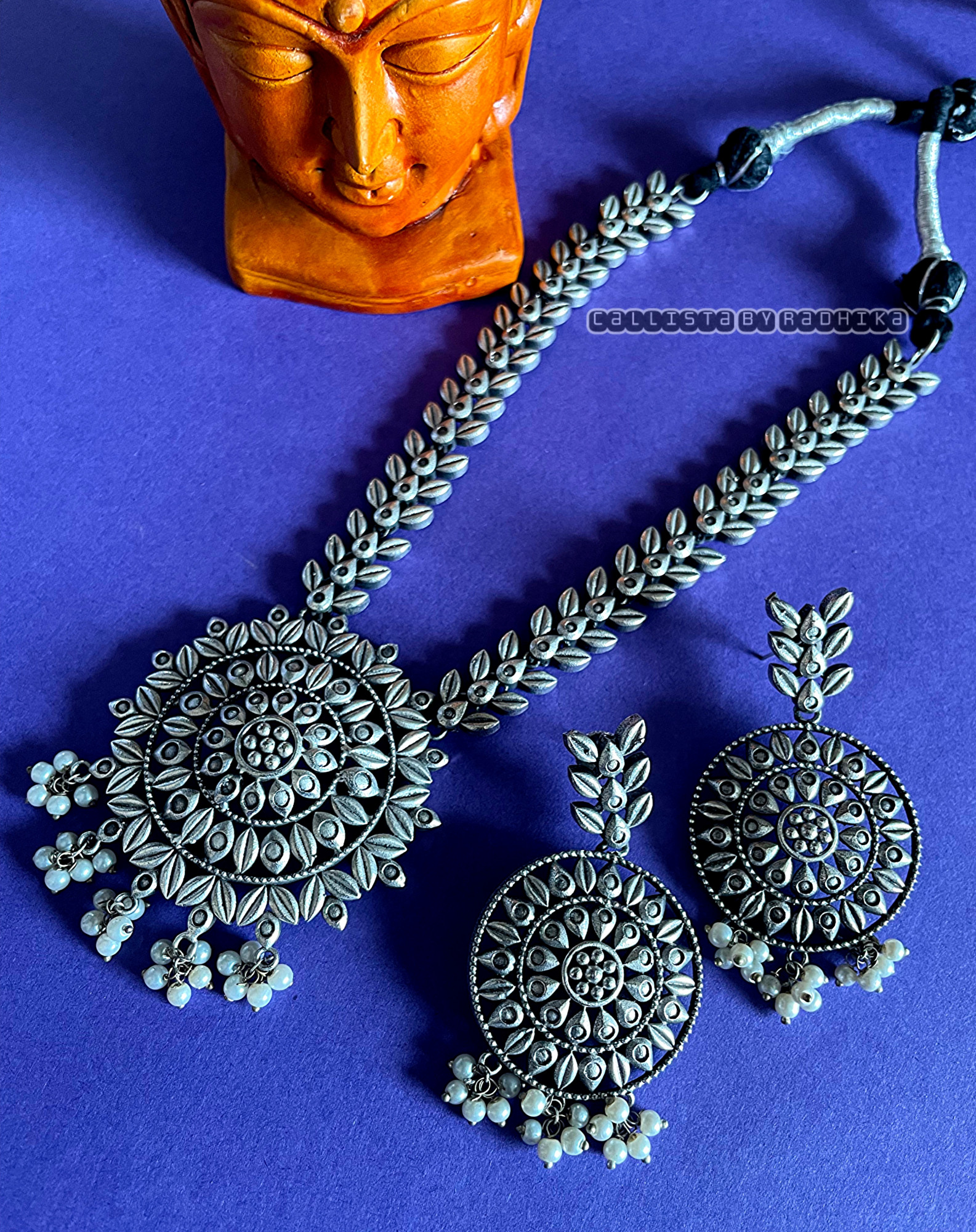 Solid Silver Neckpiece (SSN-012)