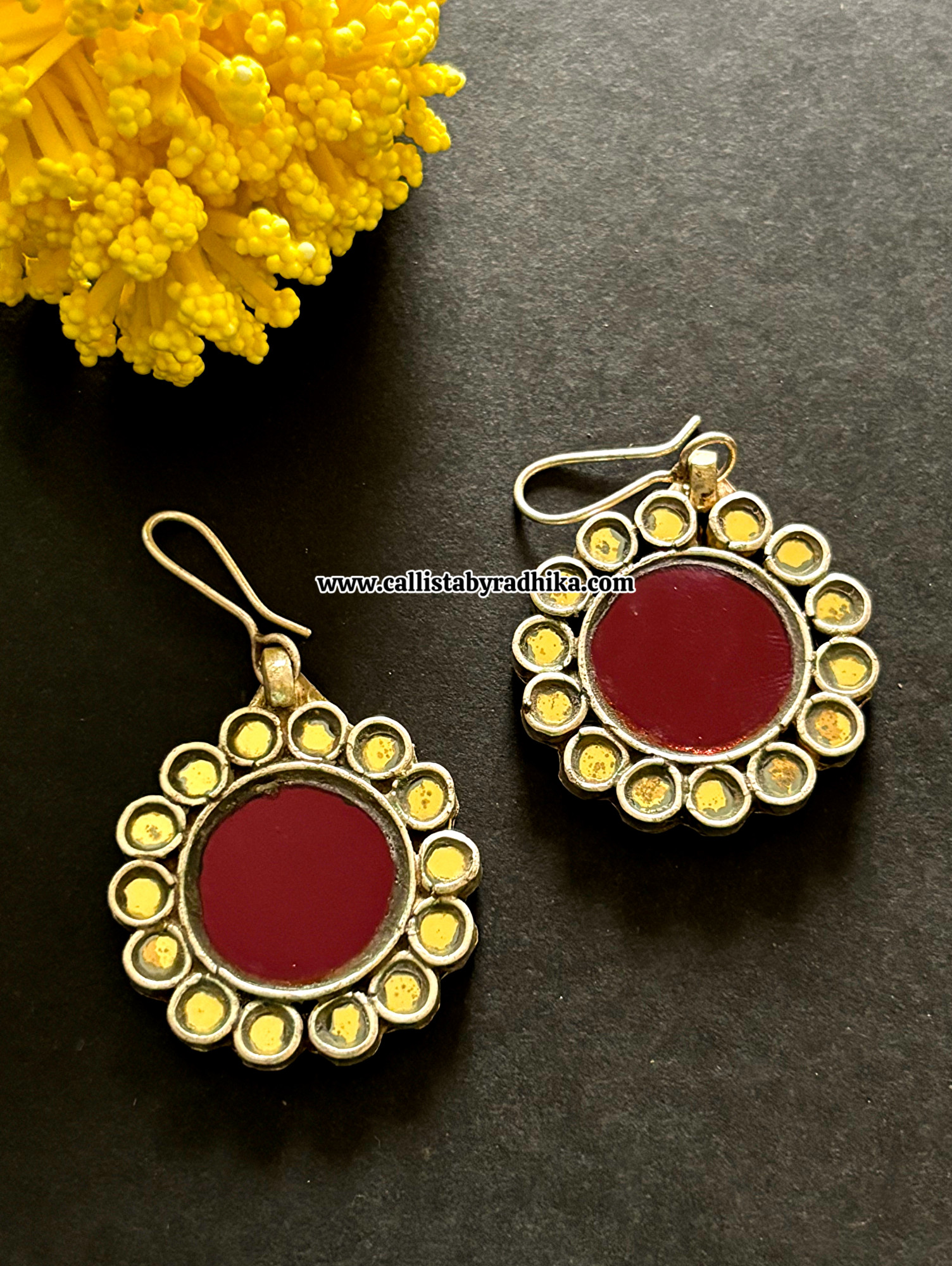 Real Glass Earrings